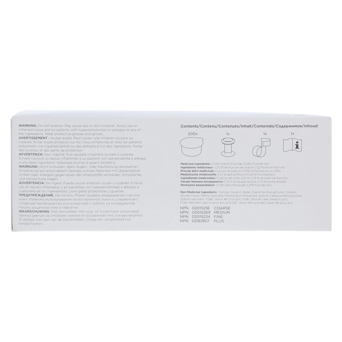 NUPRO® Prophy Paste, Medium Grit, Orange Vanilla Swirl, with Fluoride, Unit Dose Cups, 200/Box, 801318 thumbnail 3