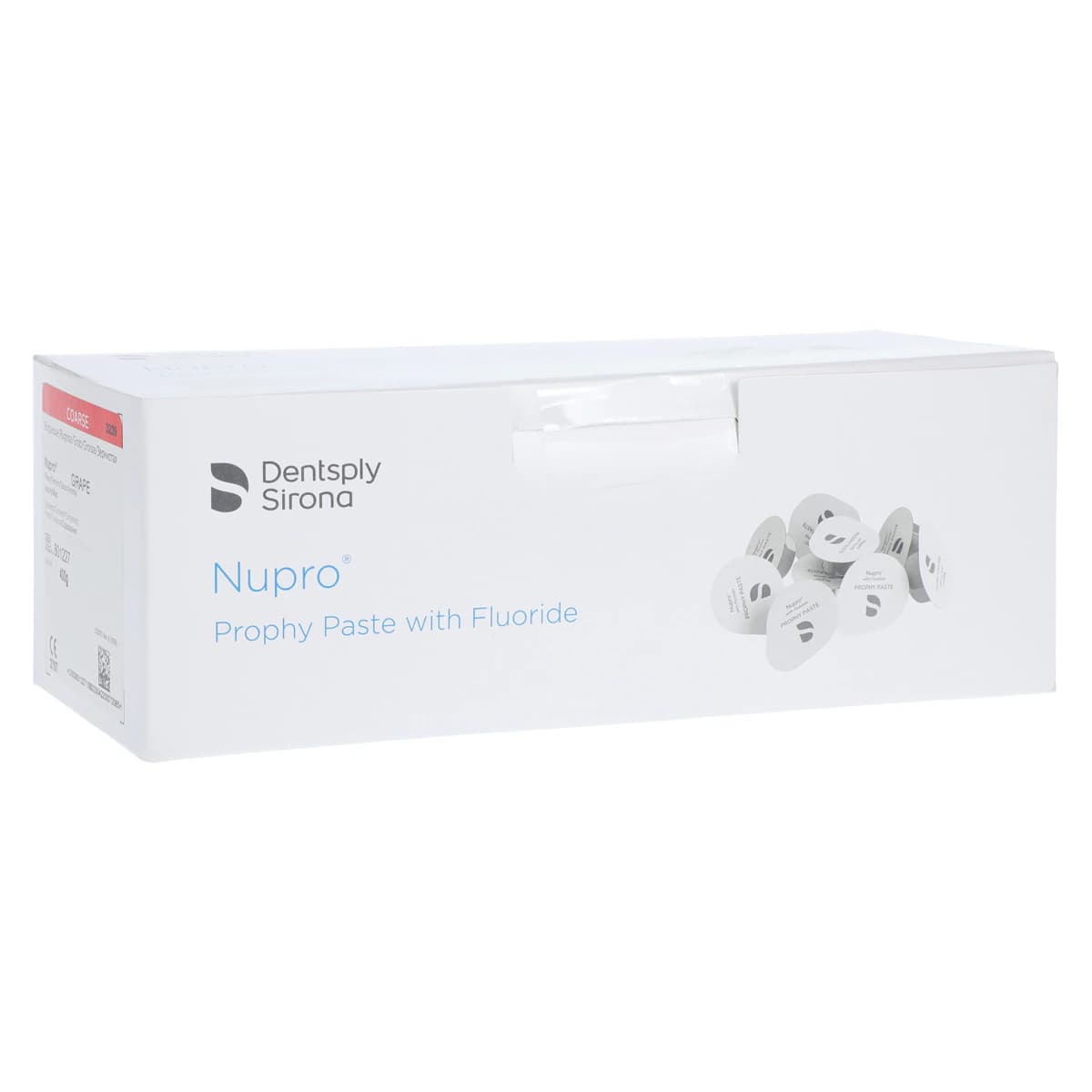 Nupro Prophy Paste, Coarse Grit, Grape, with Fluoride, Unit Dose Cups, 200/Box, 801227 - Nupro Prophy Paste Coarse Grape (200) - Image 1