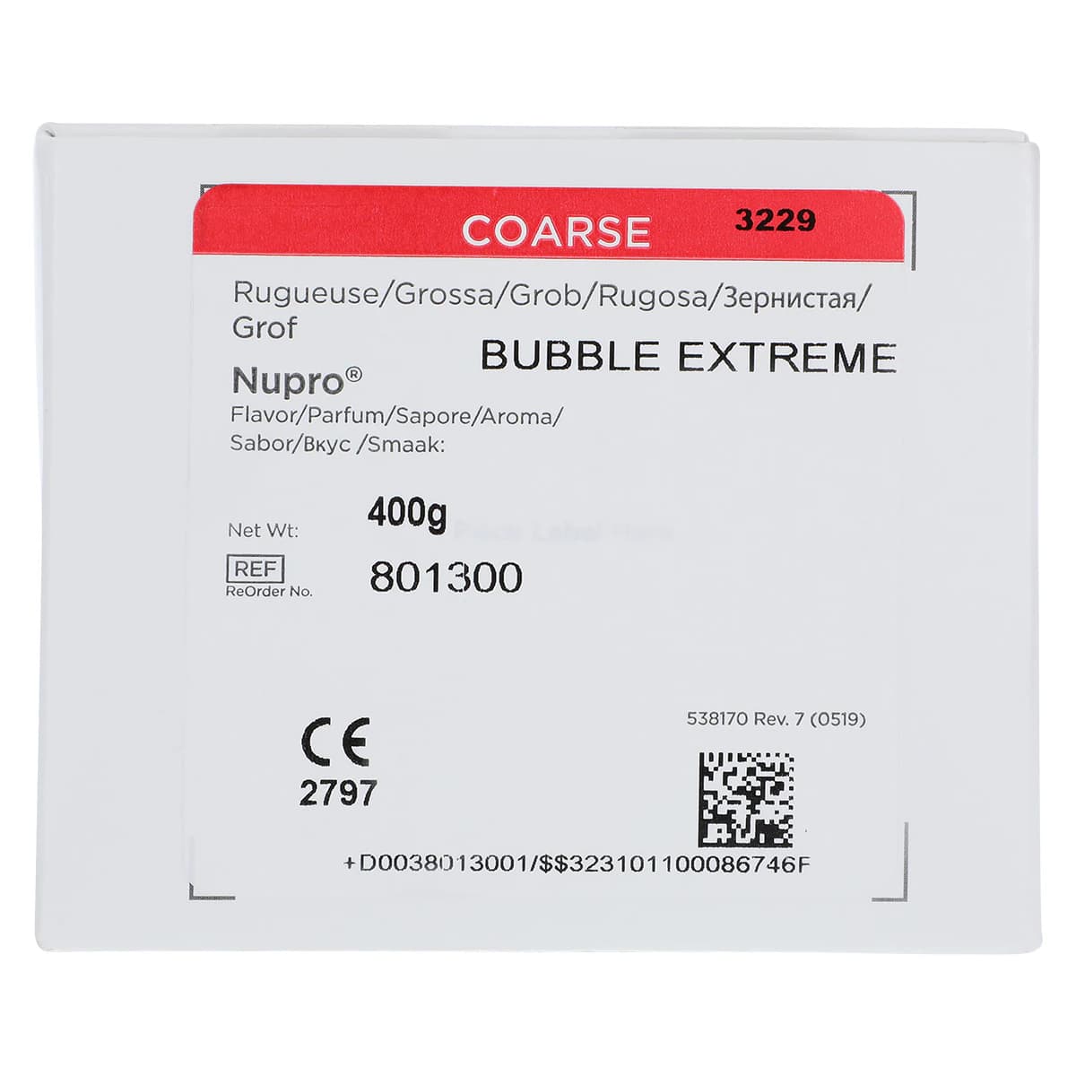 NUPRO® Prophy Paste, Coarse Grit, Bubble Extreme Flavor, with Fluoride, Unit Dose Cups, 200/Pkg, 801300 thumbnail 4