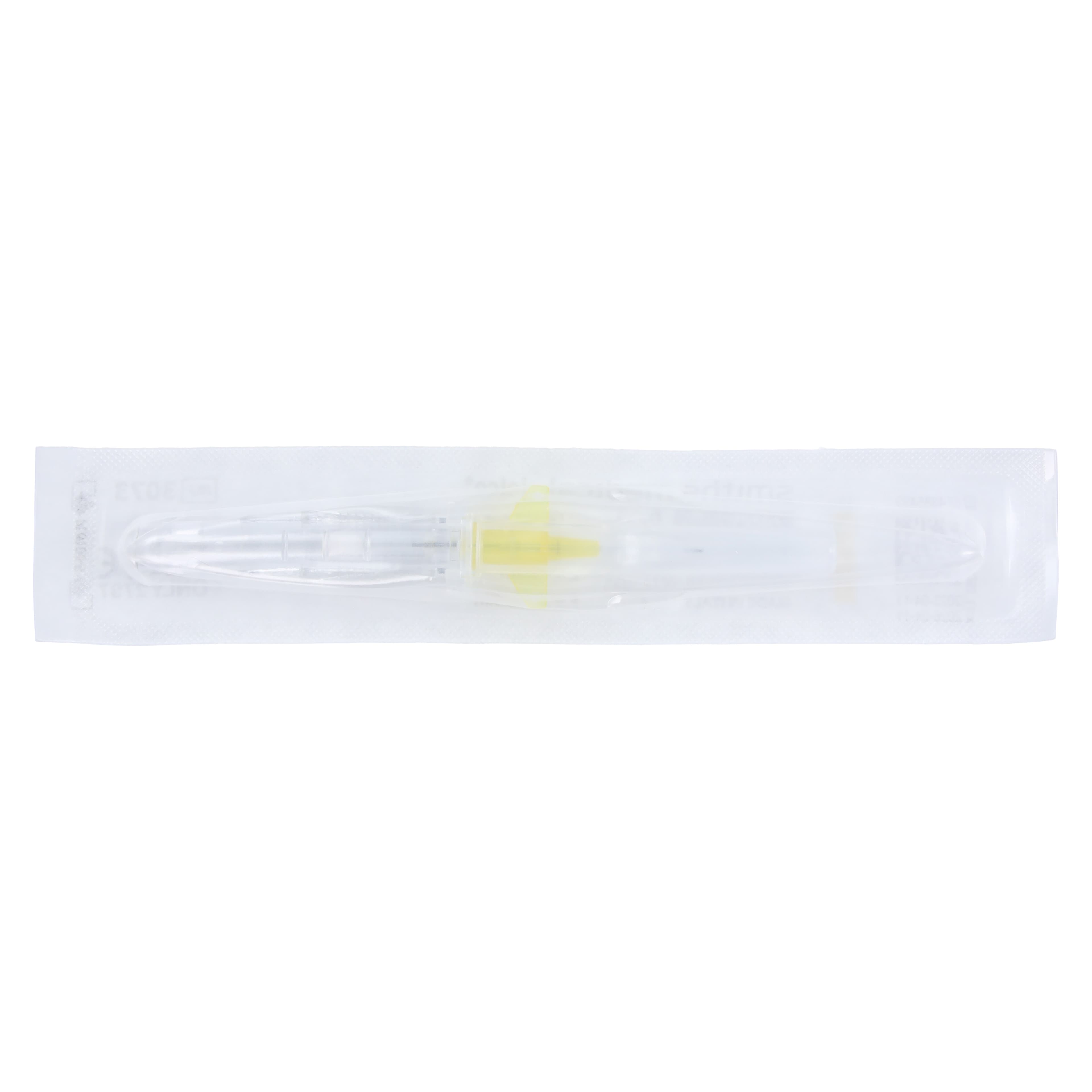 Jelco Protectiv-W IV Catheter, 24 Gauge x 5/8", Safety Straight, Yellow, 50/Box thumbnail 3