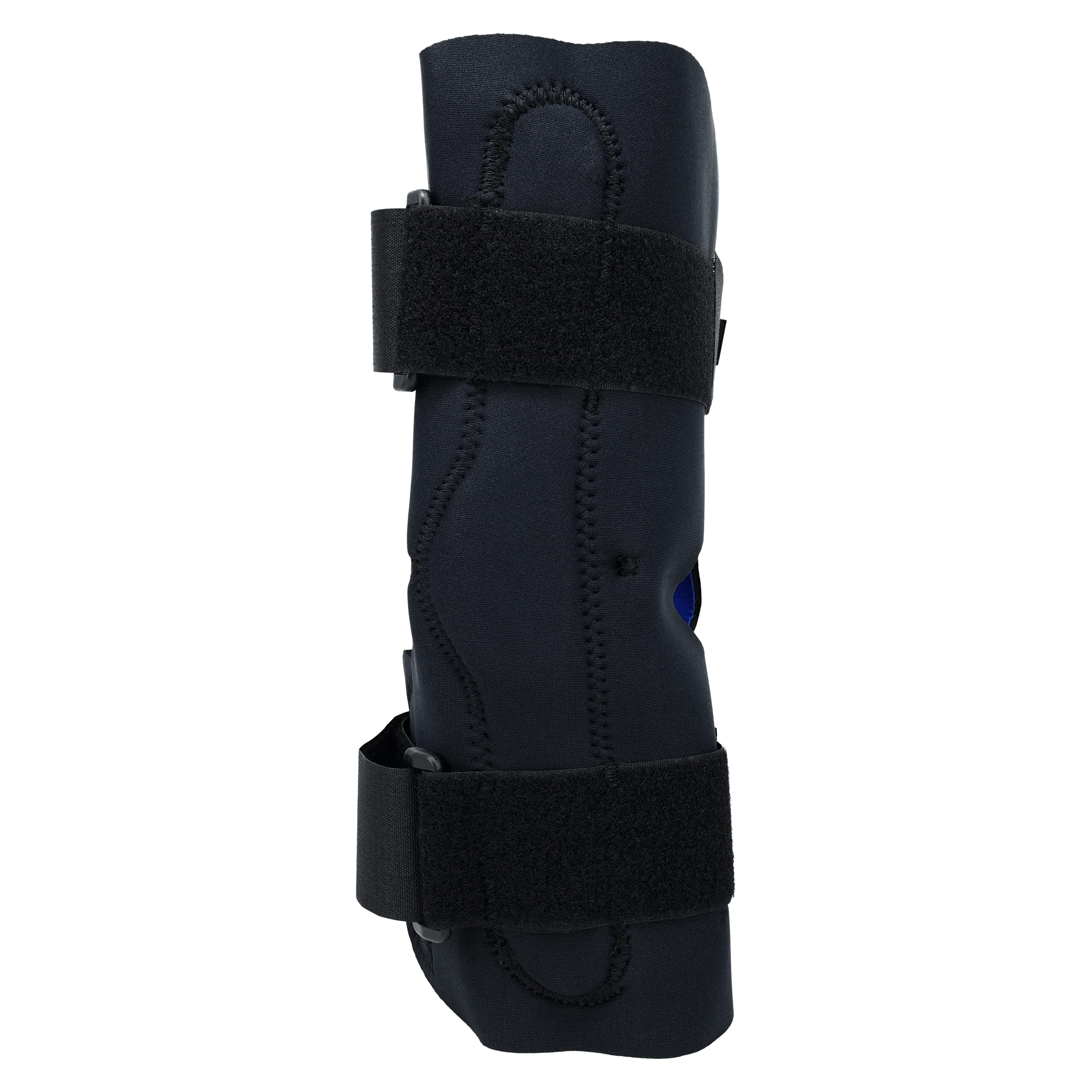 DJO Reddie Brace Knee Adult Neoprene Knee Brace, X-Large, 23-25.5", Black thumbnail 4