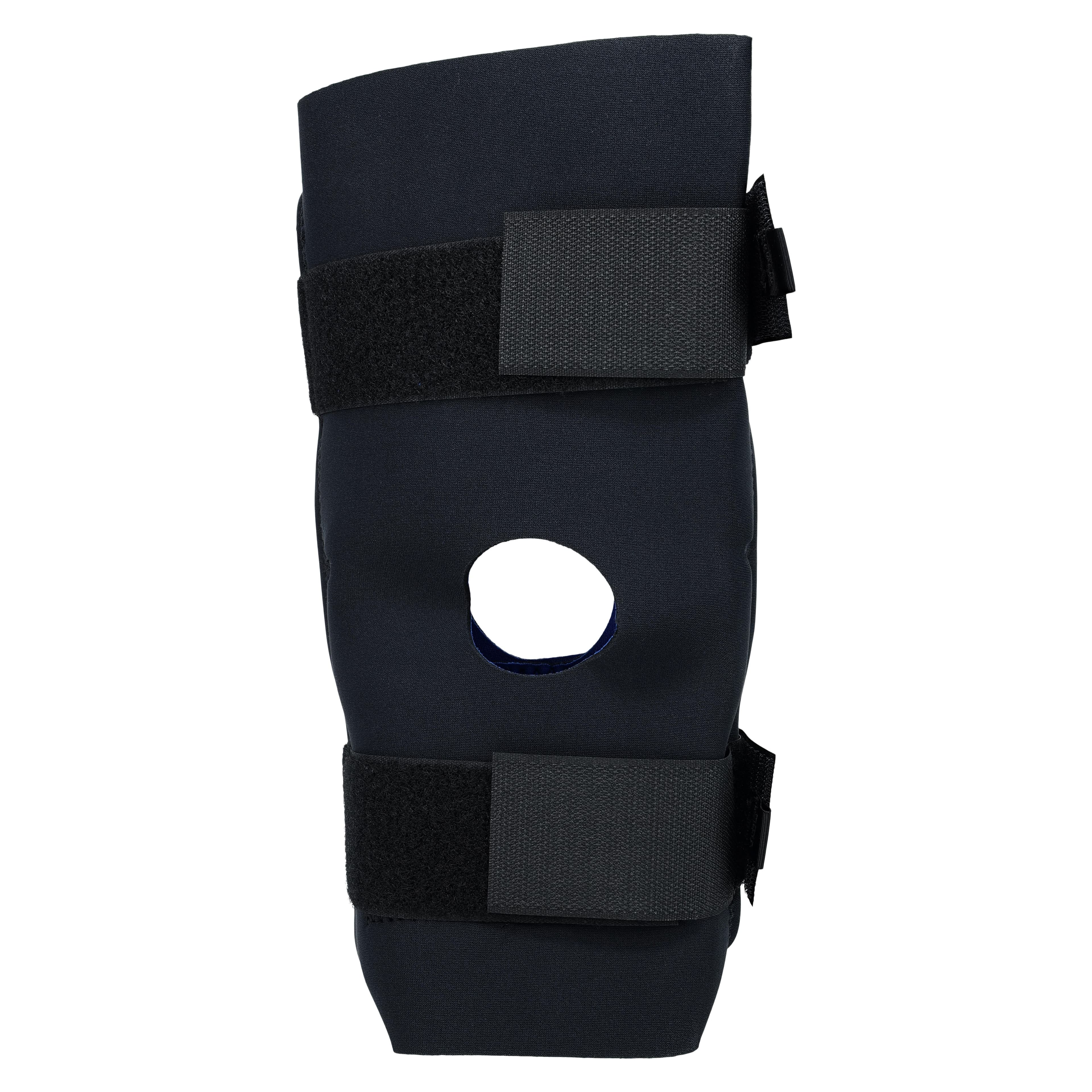 DJO Reddie Brace Knee Adult Neoprene Knee Brace, X-Large, 23-25.5", Black thumbnail 5