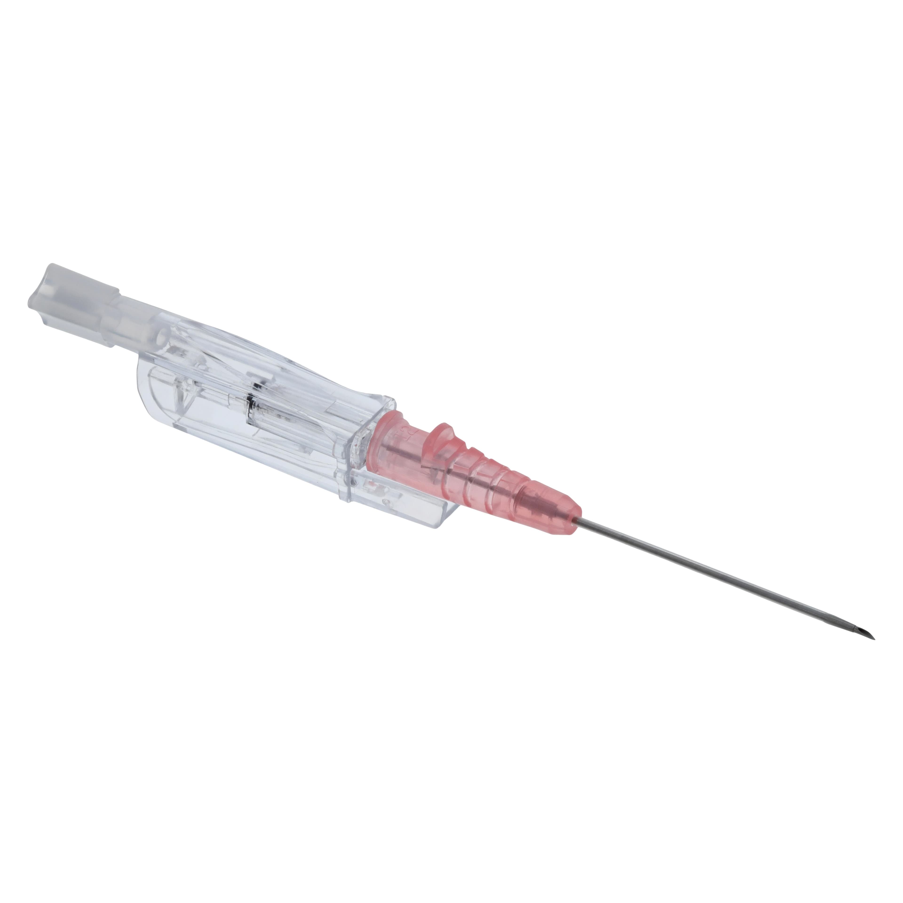 Protectiv Acuvance Plus IV Catheter, 20 Gauge, 1-1/4", Polyurethane/Ocrilon, Safety Straight, Sterile, Pink, Each thumbnail 3