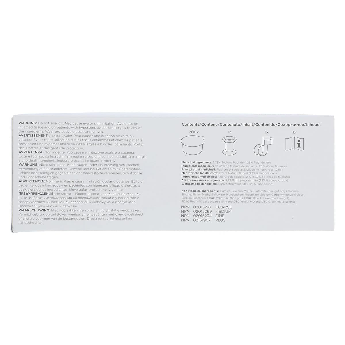 Nupro Prophy Paste, Fine Grit, Orange, Without Fluoride, Unit Dose Cups, 200/Box, 801235 thumbnail 3