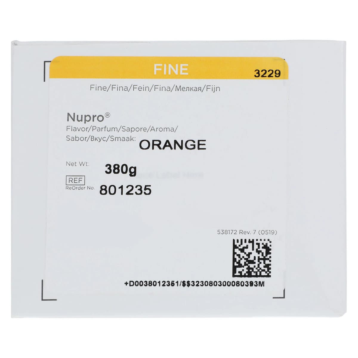 Nupro Prophy Paste, Fine Grit, Orange, Without Fluoride, Unit Dose Cups, 200/Box, 801235 thumbnail 4