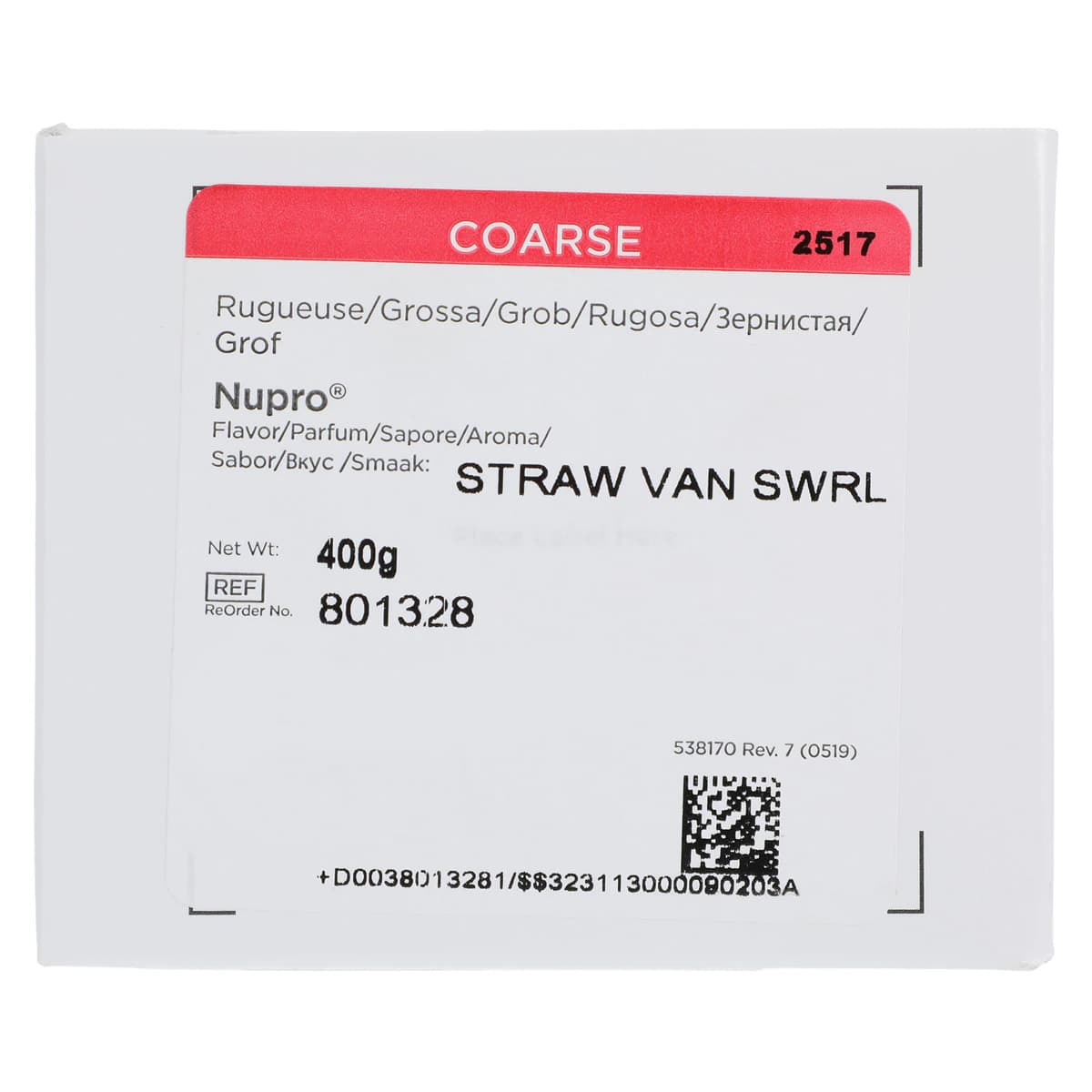 NUPRO® Prophy Paste, Coarse Grit, Strawberry Vanilla Swirl, with Fluoride, Unit Dose Cups, 200/Box, 801328 thumbnail 4