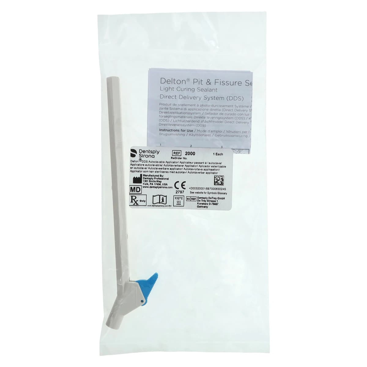 Delton DDS Applicator, Autoclavable, 1 Each - Delton DDS Applicator - Image 1