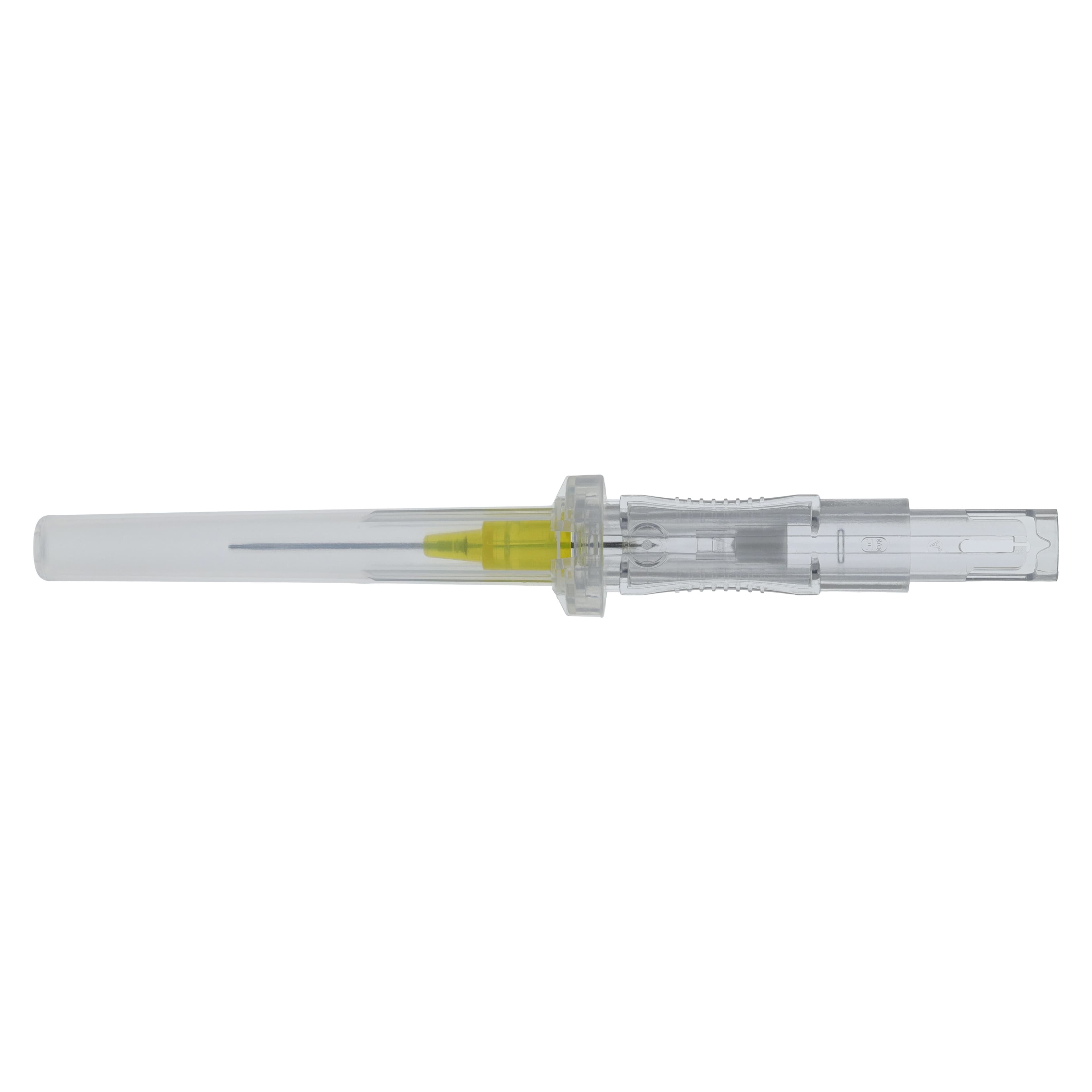 Jelco Protectiv Safety IV Catheter, 24 Gauge, 3/4", Yellow, Straight, Sterile, Latex-Free, Each thumbnail 4