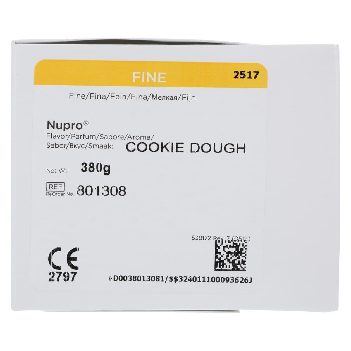 Nupro Prophy Paste, Fine Grit, Cookie Dough Flavor, with Fluoride, Unit Dose Cups, 200/Box, 801308 thumbnail 4