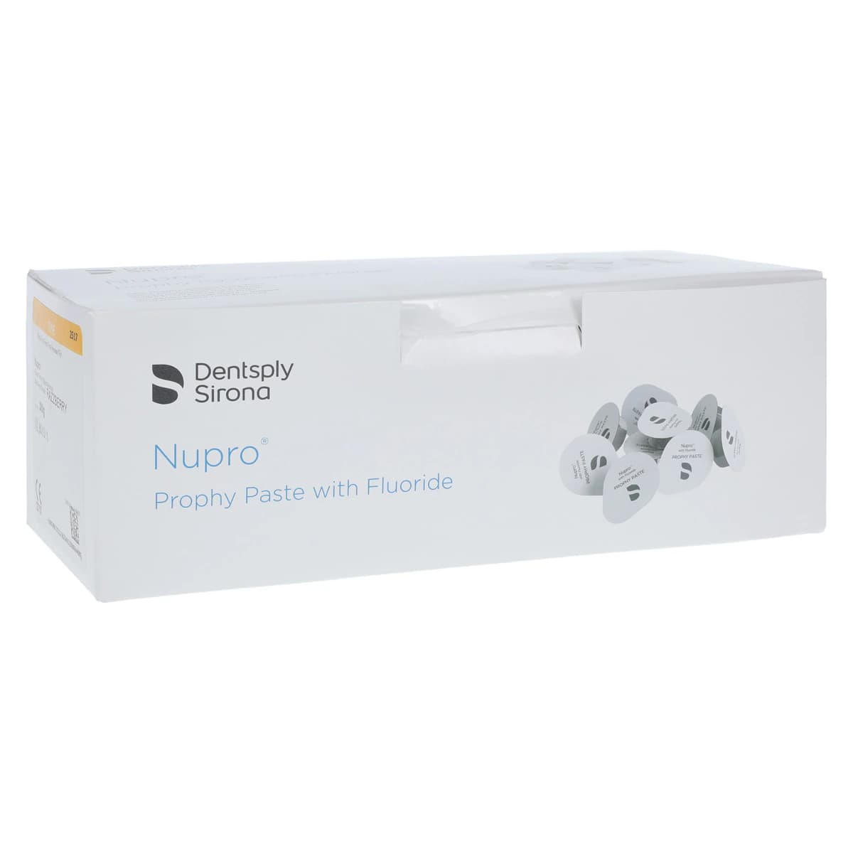 NUPRO Prophy Paste, Fine Grit, Razzberry, with Fluoride, Unit Dose Cups, 200/Box, 801311 - Nupro Prophy Paste Fine Razzberry (200) - Image 1