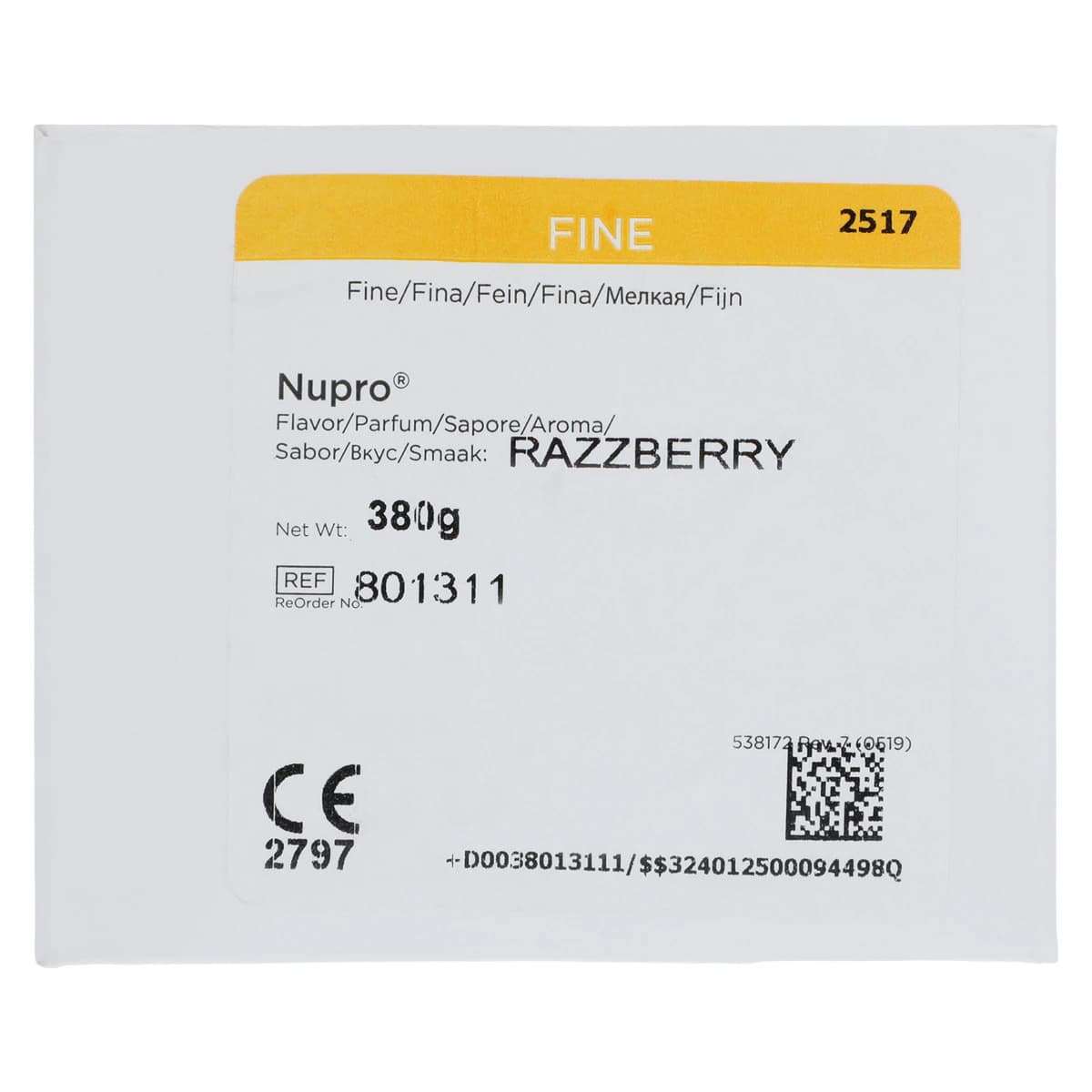 NUPRO Prophy Paste, Fine Grit, Razzberry, with Fluoride, Unit Dose Cups, 200/Box, 801311 thumbnail 4