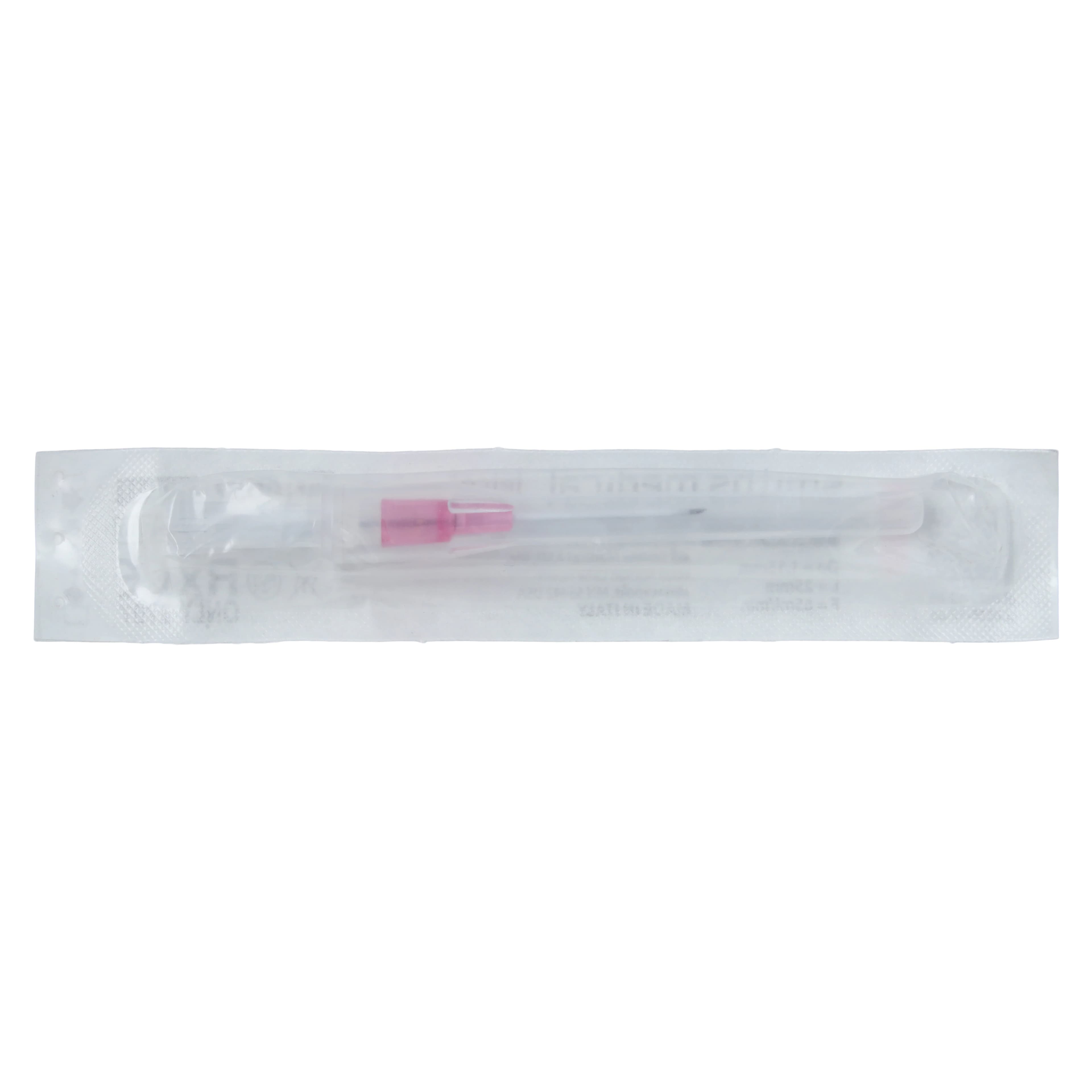 Jelco IV Catheter Radiopaque, 20 Gauge, 1", Pink, Straight with Wings, Sterile, Latex-Free thumbnail 6