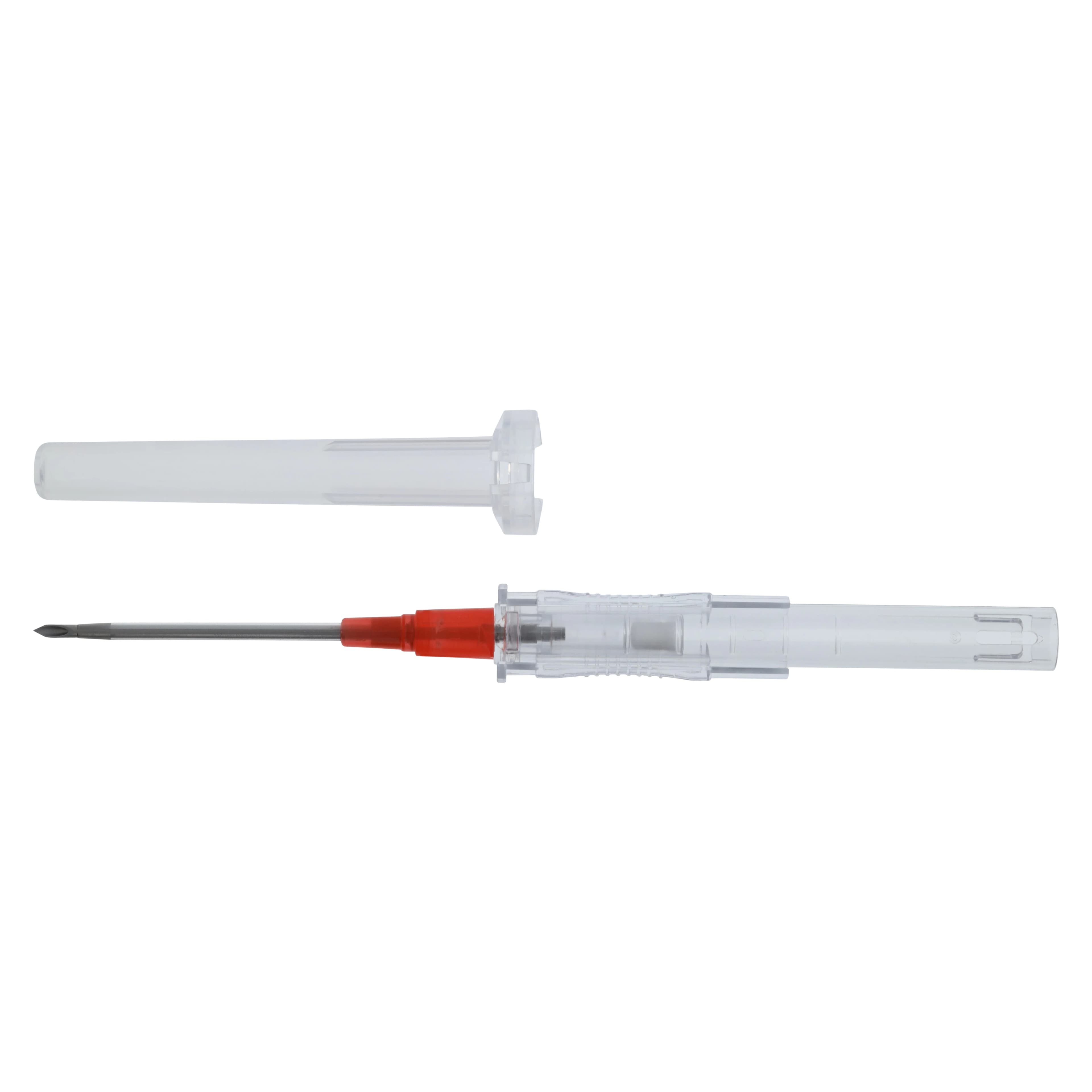 Jelco Protectiv Plus IV Catheter, 14 Gauge, 1-1/4", Safety Straight, Orange, Sterile, Each thumbnail 2