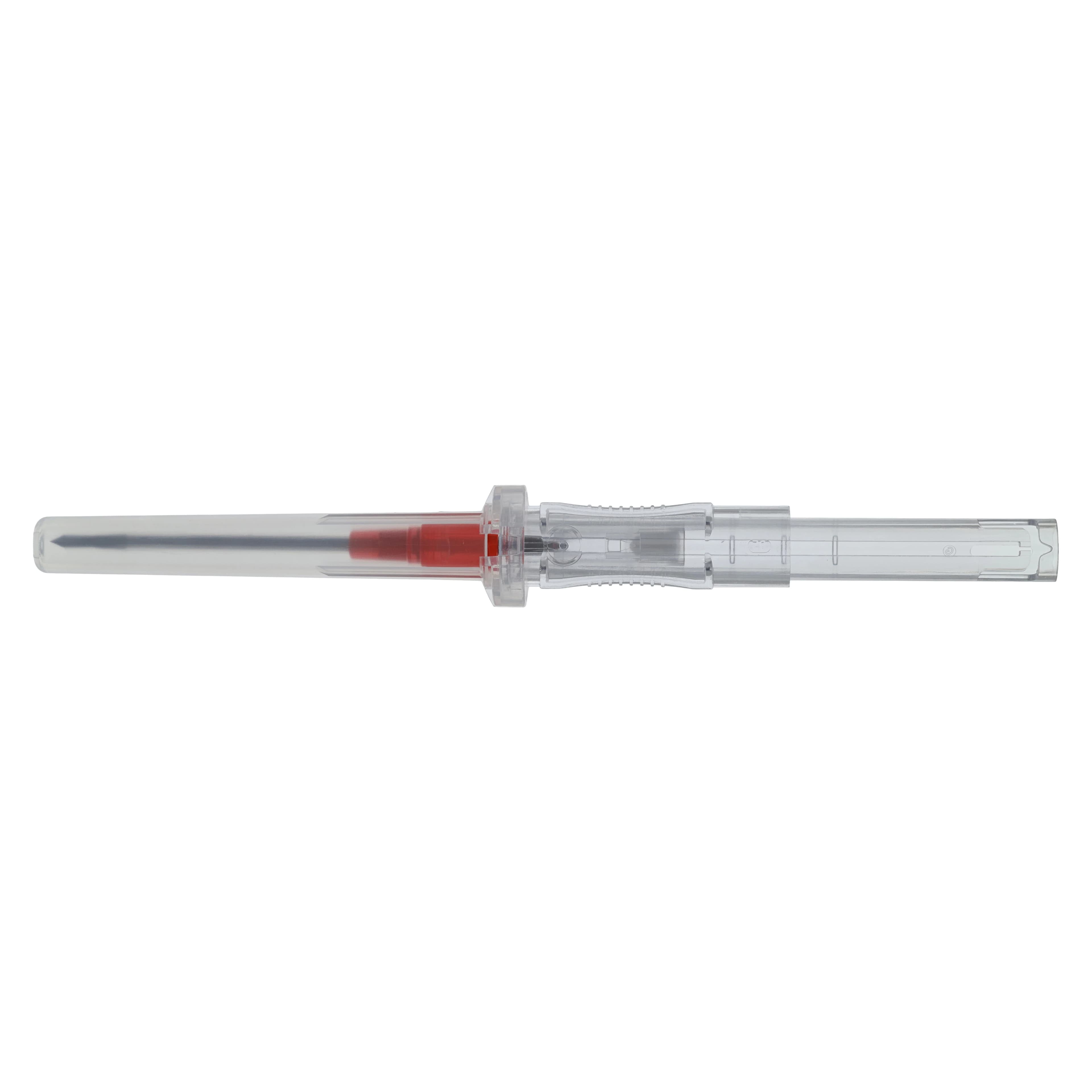 Jelco Protectiv Plus IV Catheter, 14 Gauge, 1-1/4", Safety Straight, Orange, Sterile, Each thumbnail 4