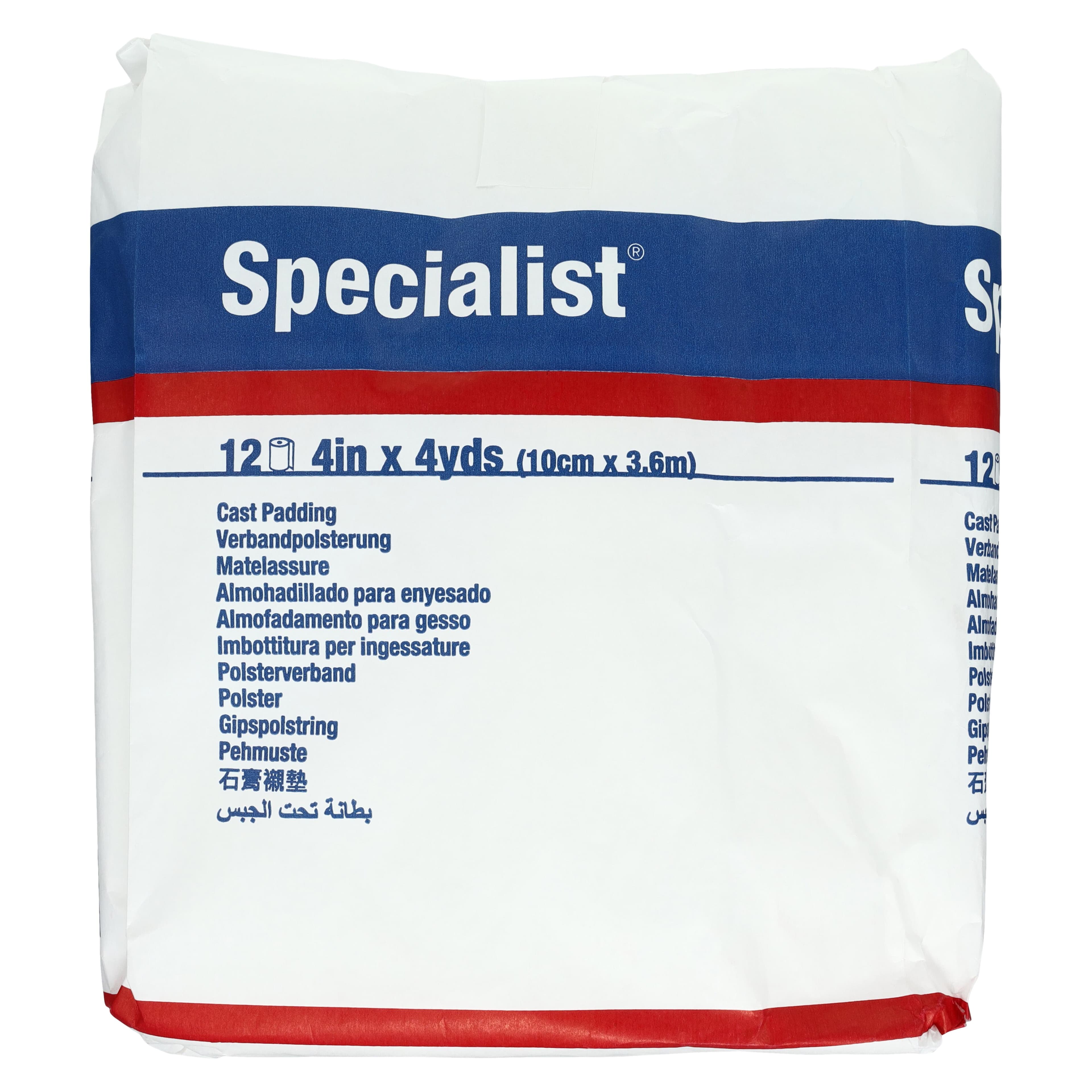 Specialist Cast Padding, White, 4" x 4 yd thumbnail 3