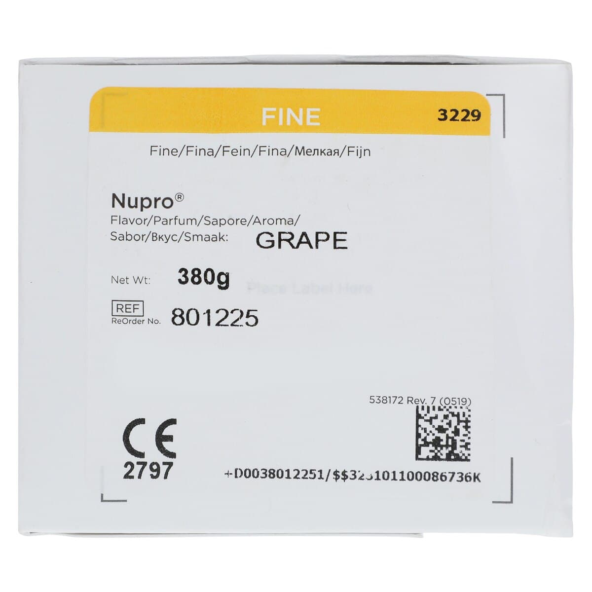 NUPRO Prophy Paste, Fine Grit, Grape, with Fluoride, Unit Dose Cups, 200/Box, 801225 thumbnail 4