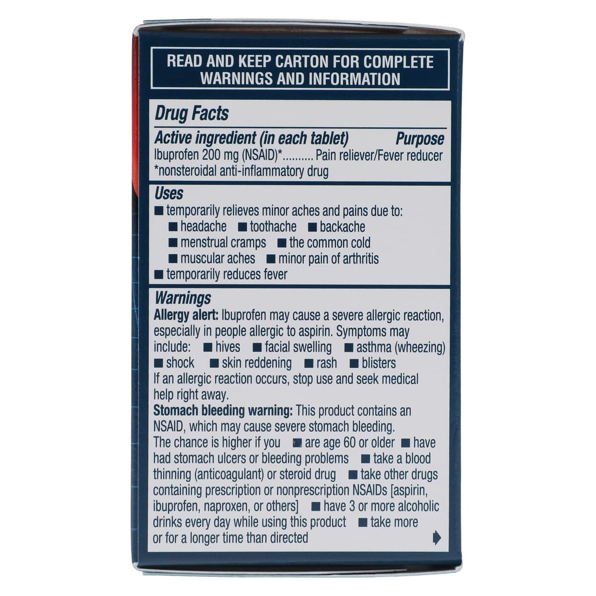 Advil NSAID Tablets, 200mg, 50/Box thumbnail 5