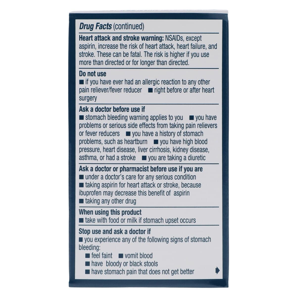 Advil NSAID Tablets, 200mg, 50/Box thumbnail 3