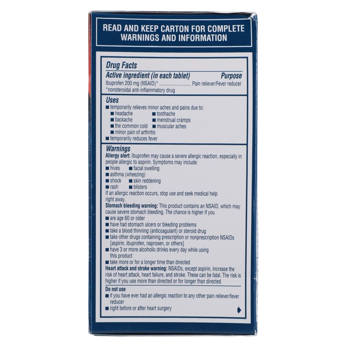 Advil Tablets, 200mg, 200/Bottle thumbnail 3