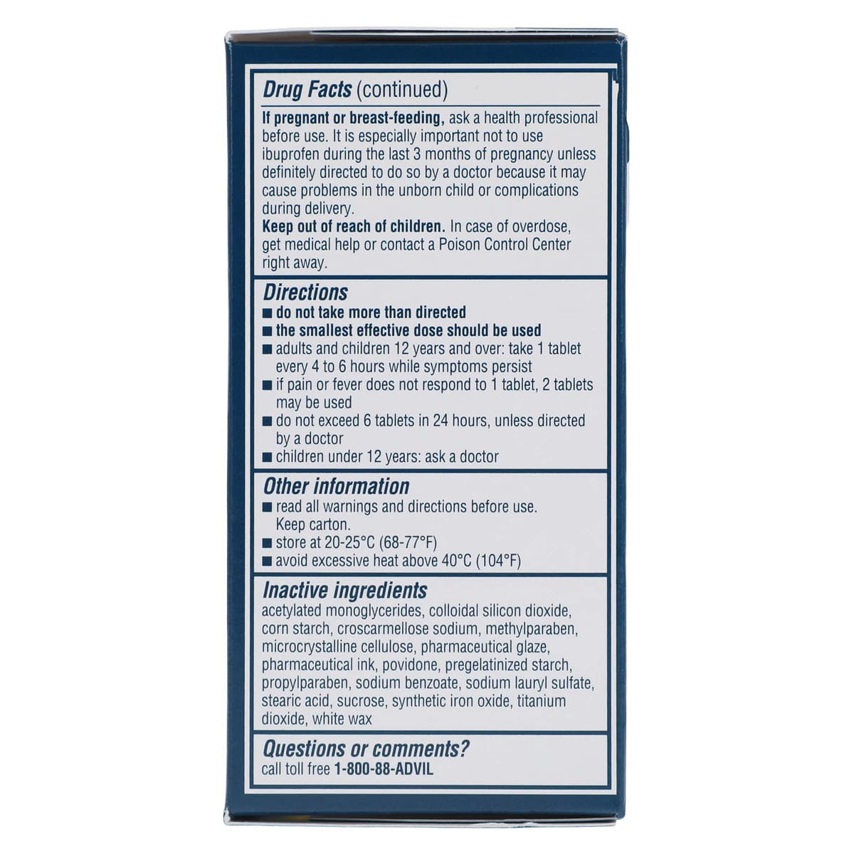 Advil Tablets N-R, 200mg, 100/Bottle thumbnail 4