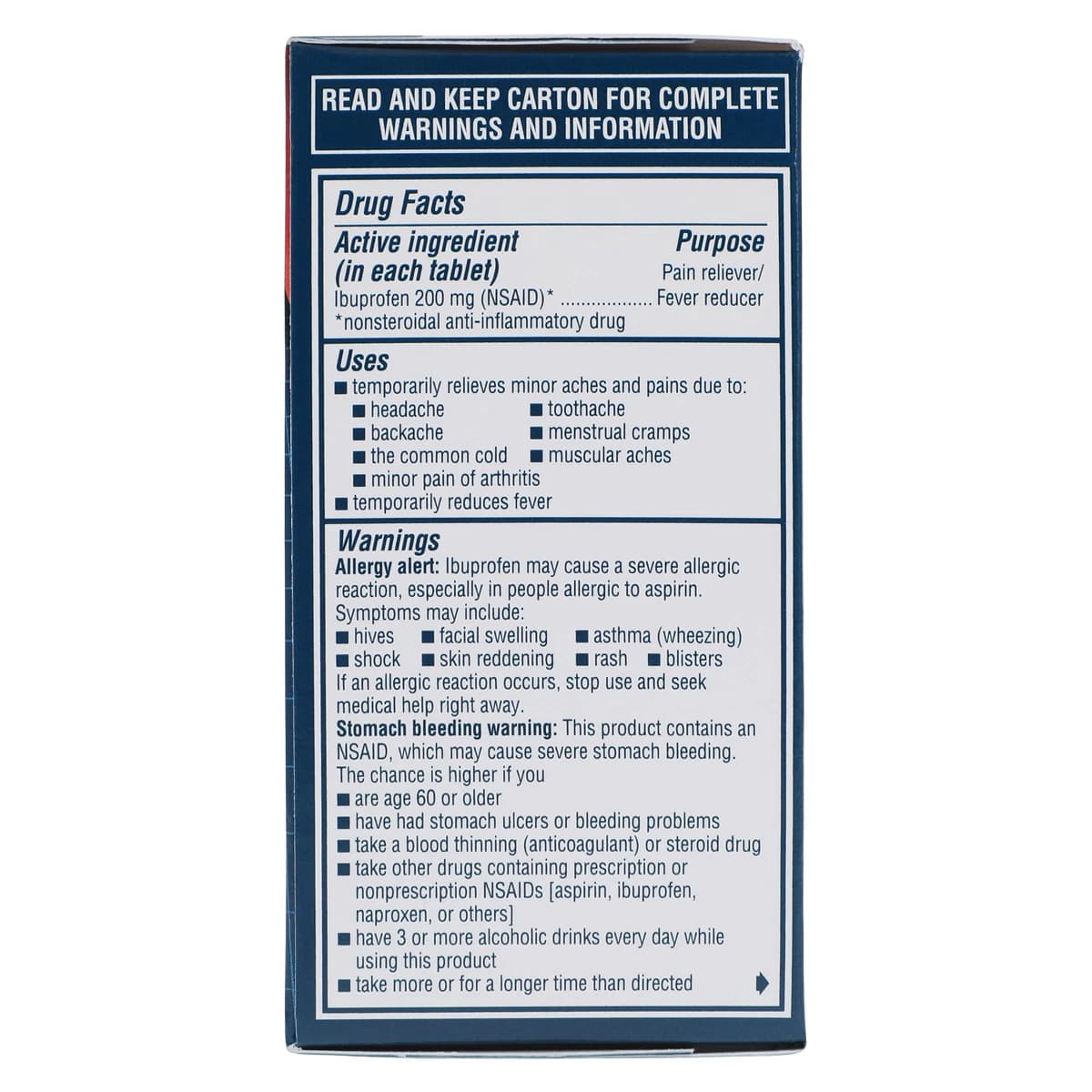 Advil Tablets N-R, 200mg, 100/Bottle thumbnail 5