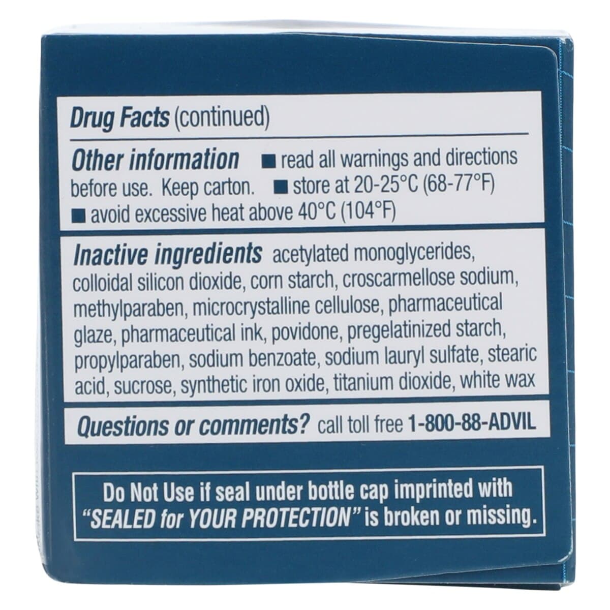 Advil Tablets, 200mg, 24 Count Bottle thumbnail 2
