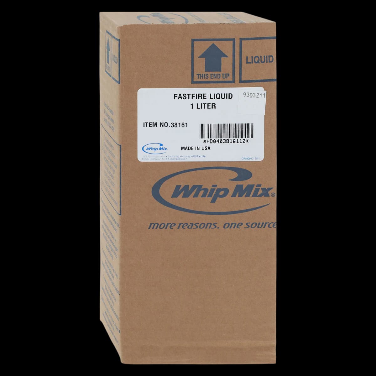 Whip Mix FastFire 15 Casting Investment Liquid, 1 Liter Bottle, #38161 - FastFire 15 1L Bottle - Image 1