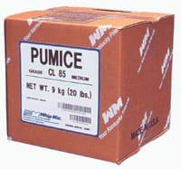 Whip Mix Pumice, Medium Grit, Grade CL-85, 20 lb Carton, 03492 - Pumice Medium Cl85 20Lb - Image 1