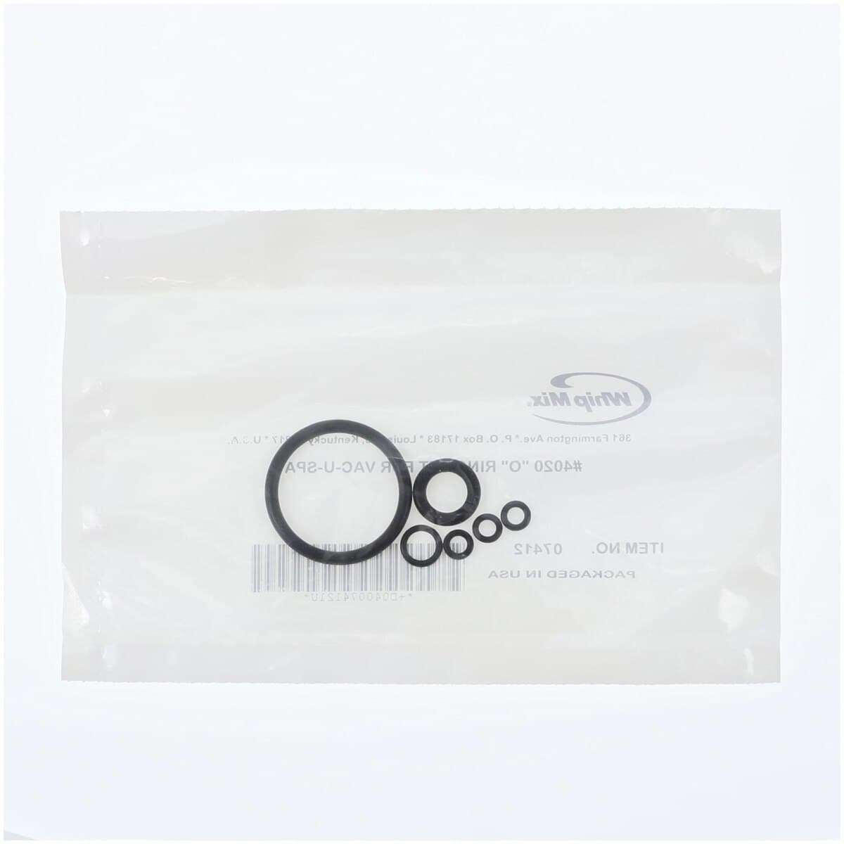 Whip Mix O-Ring Set, 3#1, 1#2, 1#3, 1#5 thumbnail 2