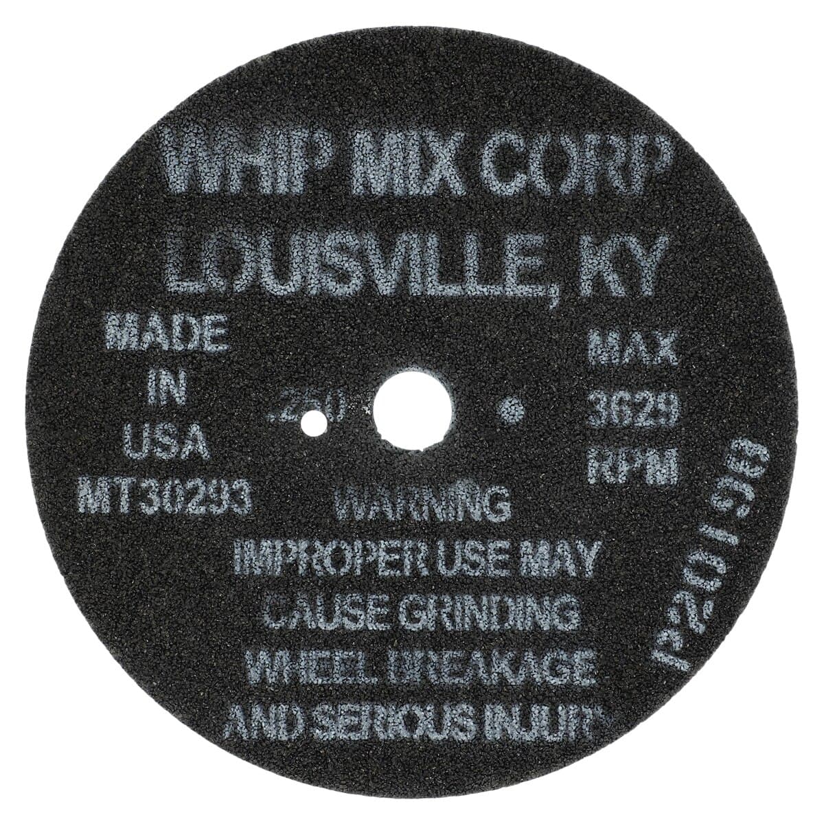 Whip-Mix #30293 Coarse Model Trimmer Wheel, 10 in, with Gasket, 29327 thumbnail 2