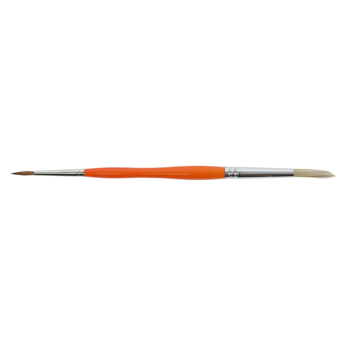 Whip Mix Double End Pattern Painter, Large, Red Sable & White Bristle, 11673 - Double End Pattern Painters Large - Image 1