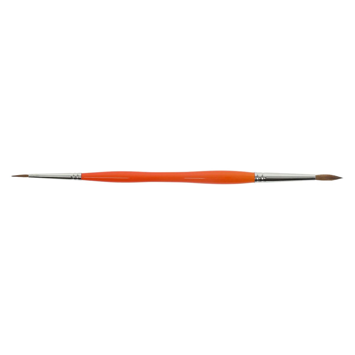 Whip Mix Double-Ended Pattern Painters Small, Red Sable Hair, 5/8" and 3/8" Bristles, 1/Pkg thumbnail 2