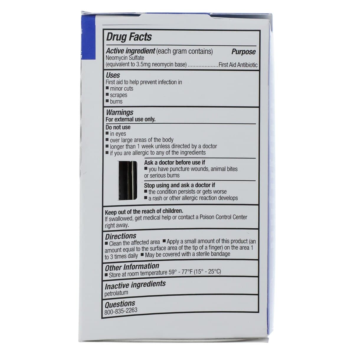 SmartCompliance™ First Aid Antibiotic Ointment, Neomycin, 1/32 oz Packets, 10/Box thumbnail 5
