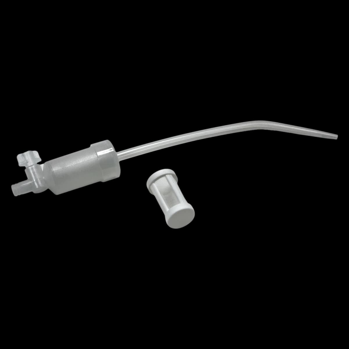 A. Titan Instruments Osseous Bone Collector, Disposable, Sterile, with Shut-Off Valve and Filters, Pack of 10, BC 100 - Osseous Collector Pack of 10 - Image 1