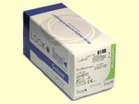 Look Plain Gut Suture, 4-0, 10" (25 cm), C-17 Reverse Cutting Needle, 12 mm 3/8 Circle, 12/Box, 531B - Surgical Specialties - Look Suture 4/0 Plain Gut 10/25cm C17 12mm 3/8 Circle - Image 1