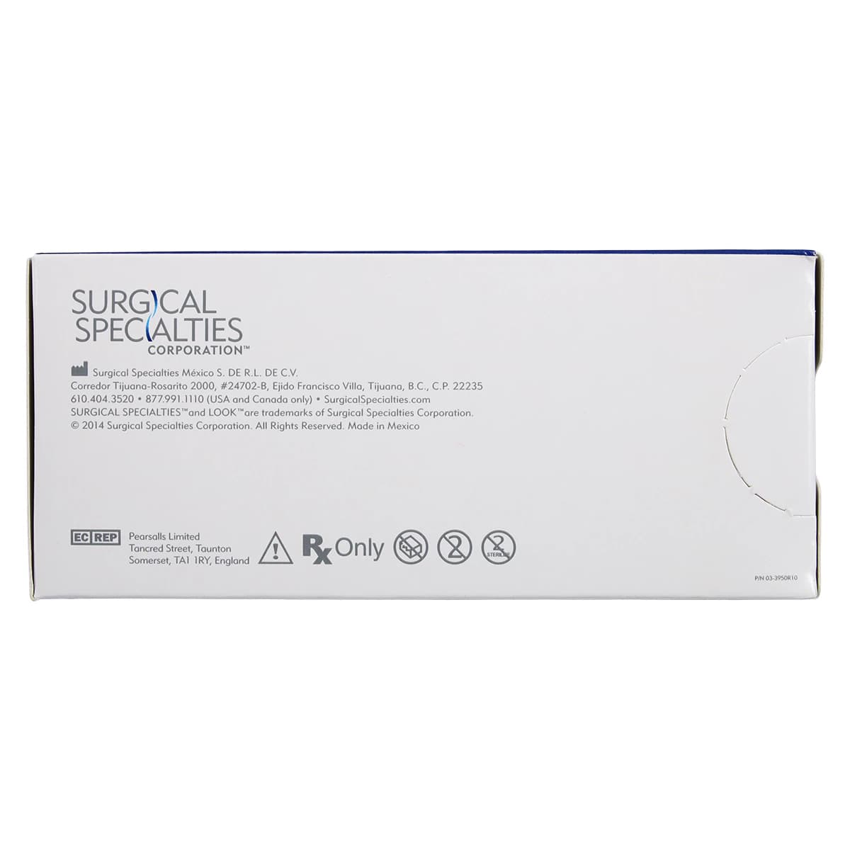 Look 6/0, 18" Nylon Black Monofilament Non-absorbable Suture with Precision Reverse Cutting C-1 Needle, 3/8 Circle, 12/Box, 1279B thumbnail 4