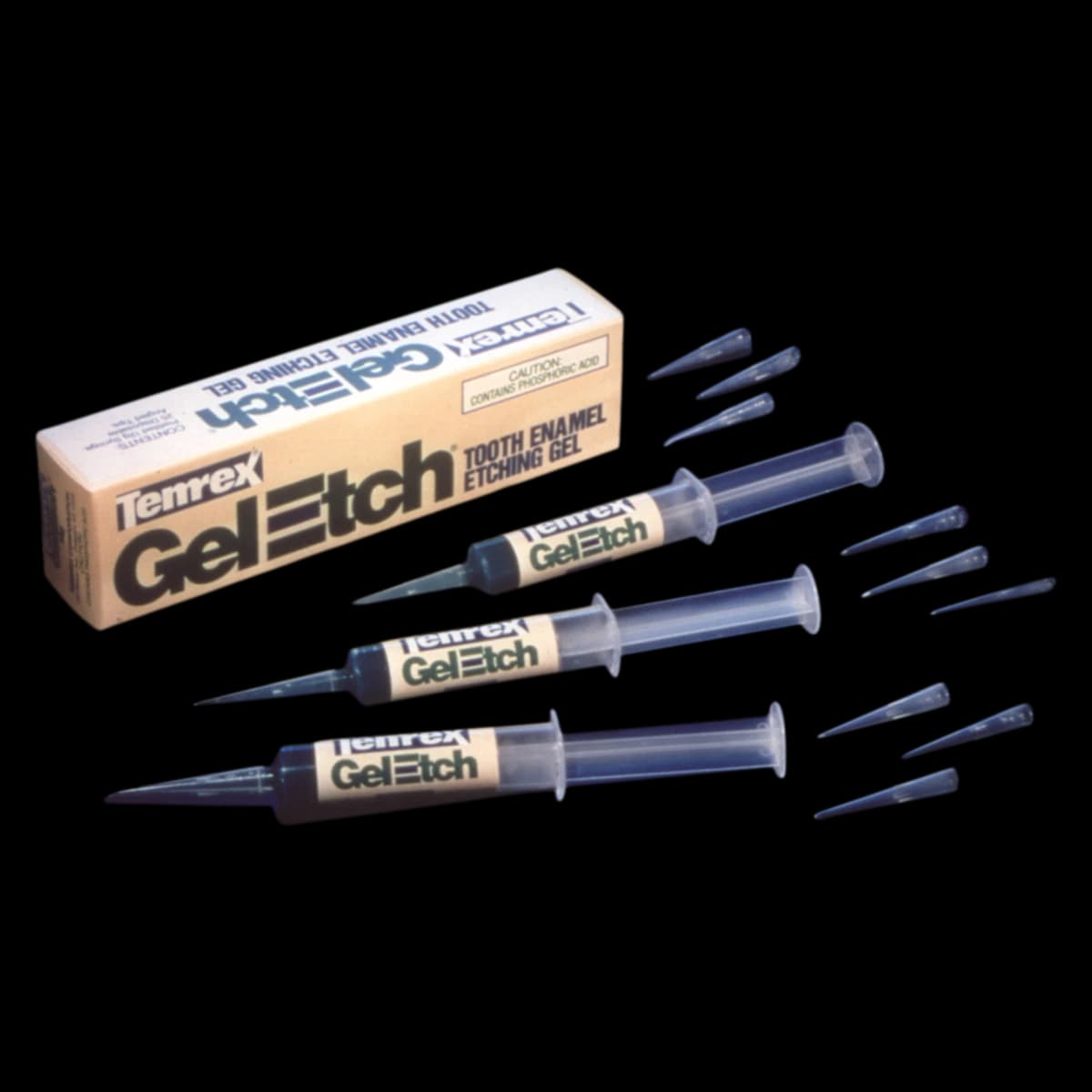 Gel-Etch Enamel Etching Gel, 35% Phosphoric Acid, Syringe Only, 12 g, Medium Viscosity, Green, 1/Pk, 6510 - Gel-Etch Enamel Etching Gel, 35% Phosphoric Acid, Syringe Only, 12 g, Medium Viscosity, Green, 1/Pk - Image 1