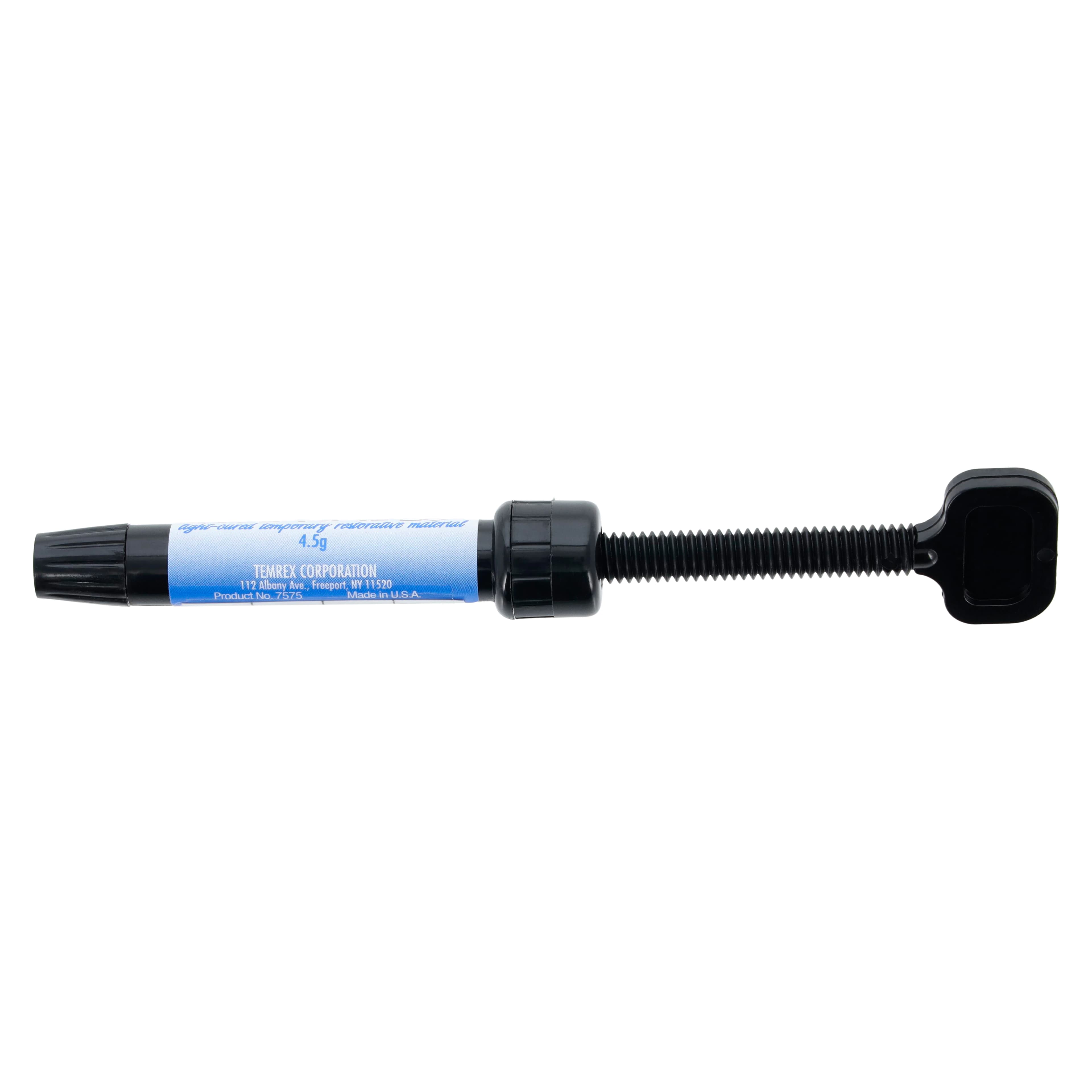 Temrex Interval LC Light-Cured Temporary Restoration Material Syringe, 4.5 g, Refill, 7575 thumbnail 3