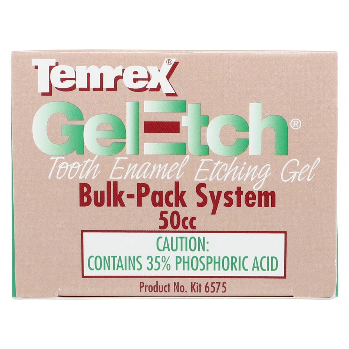 Temrex Gel-Etch 35% Phosphoric Acid Etching Gel Bulk Complete Kit, 60 g Syringe, 5 Empty Syringes & 50 Tips, 6575 thumbnail 10