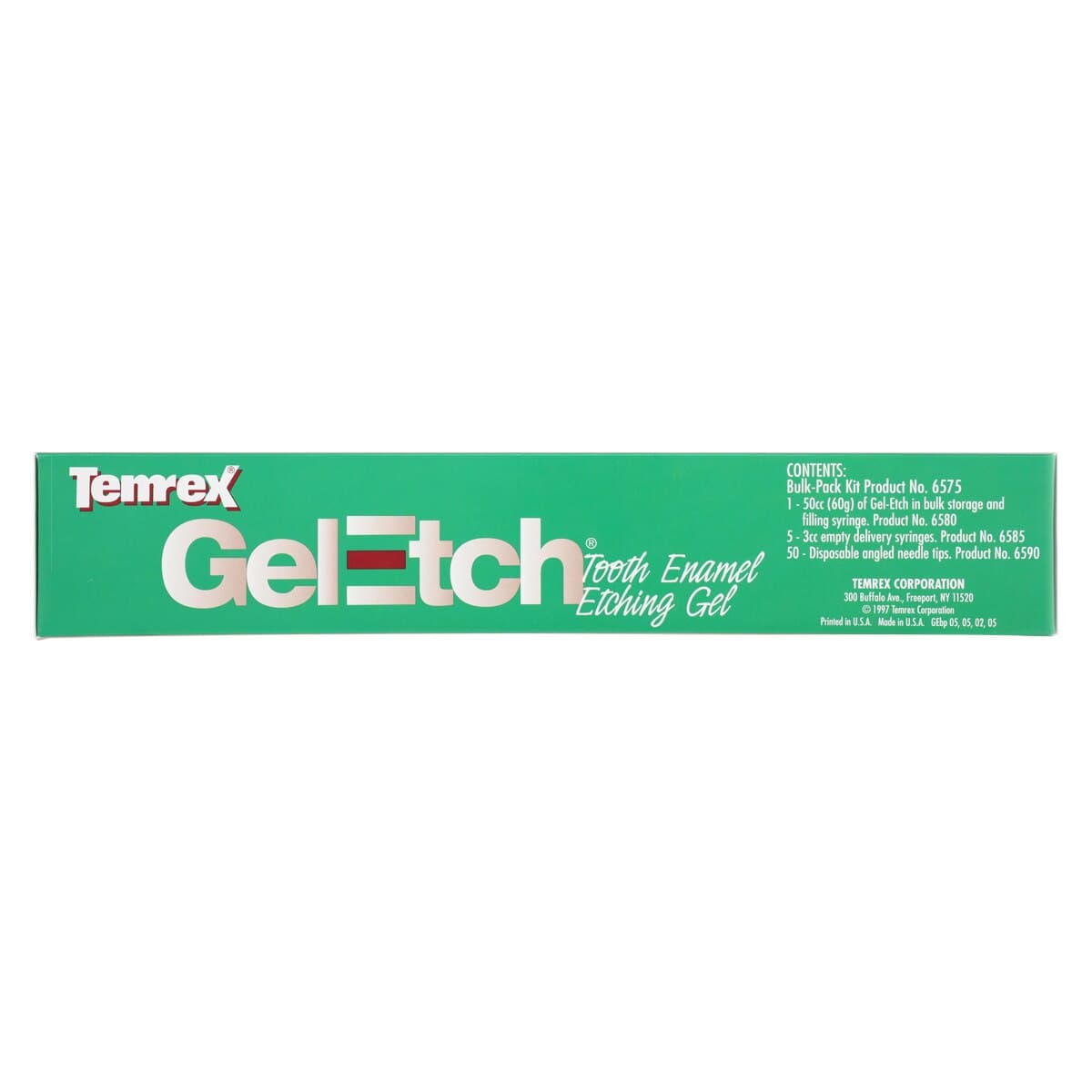 Temrex Gel-Etch 35% Phosphoric Acid Etching Gel Bulk Complete Kit, 60 g Syringe, 5 Empty Syringes & 50 Tips, 6575 thumbnail 8