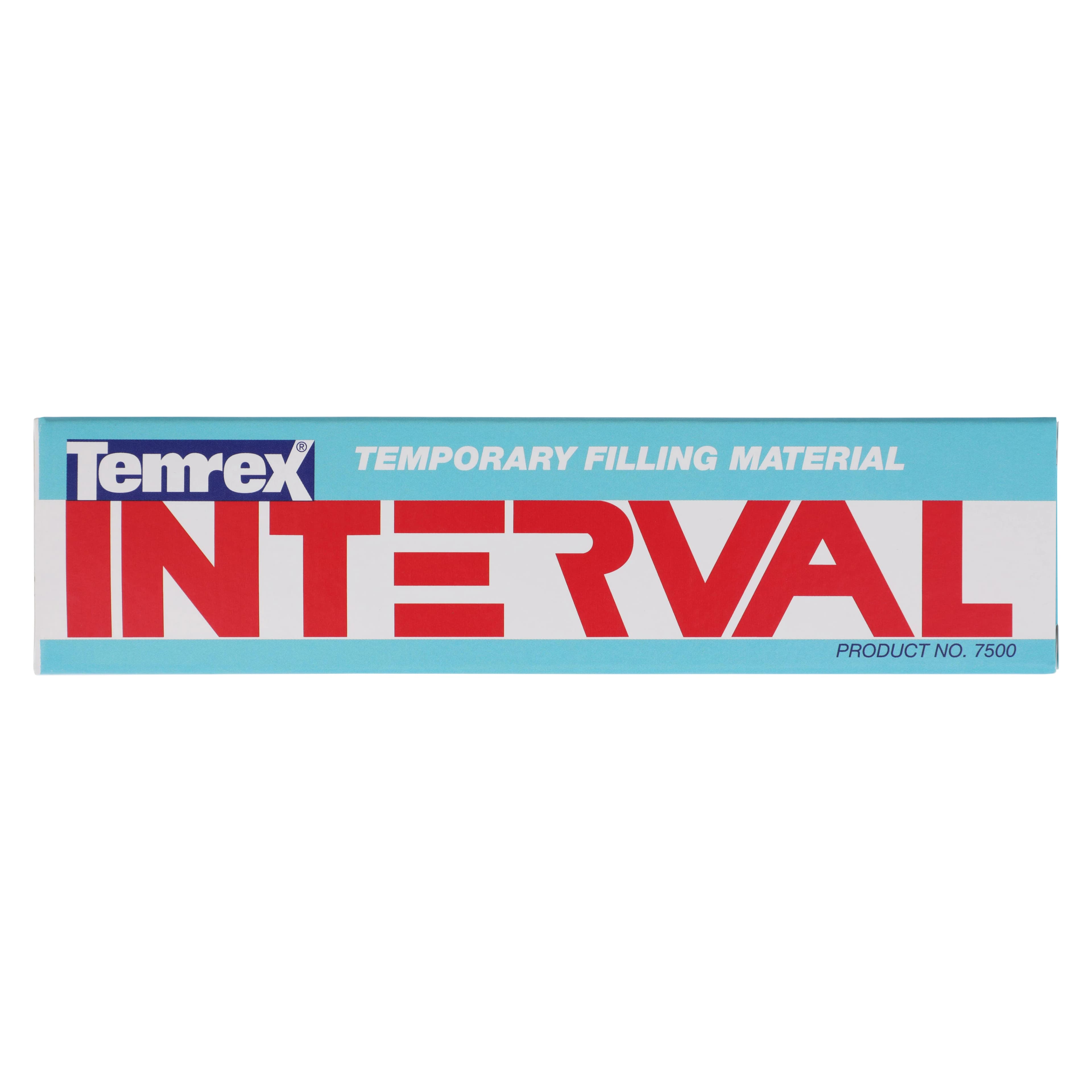 Temrex Interval Temporary Filling Material, Complete Package, 6.5 g Syringe with 3 Bars, 1/Pk, 7500 thumbnail 4