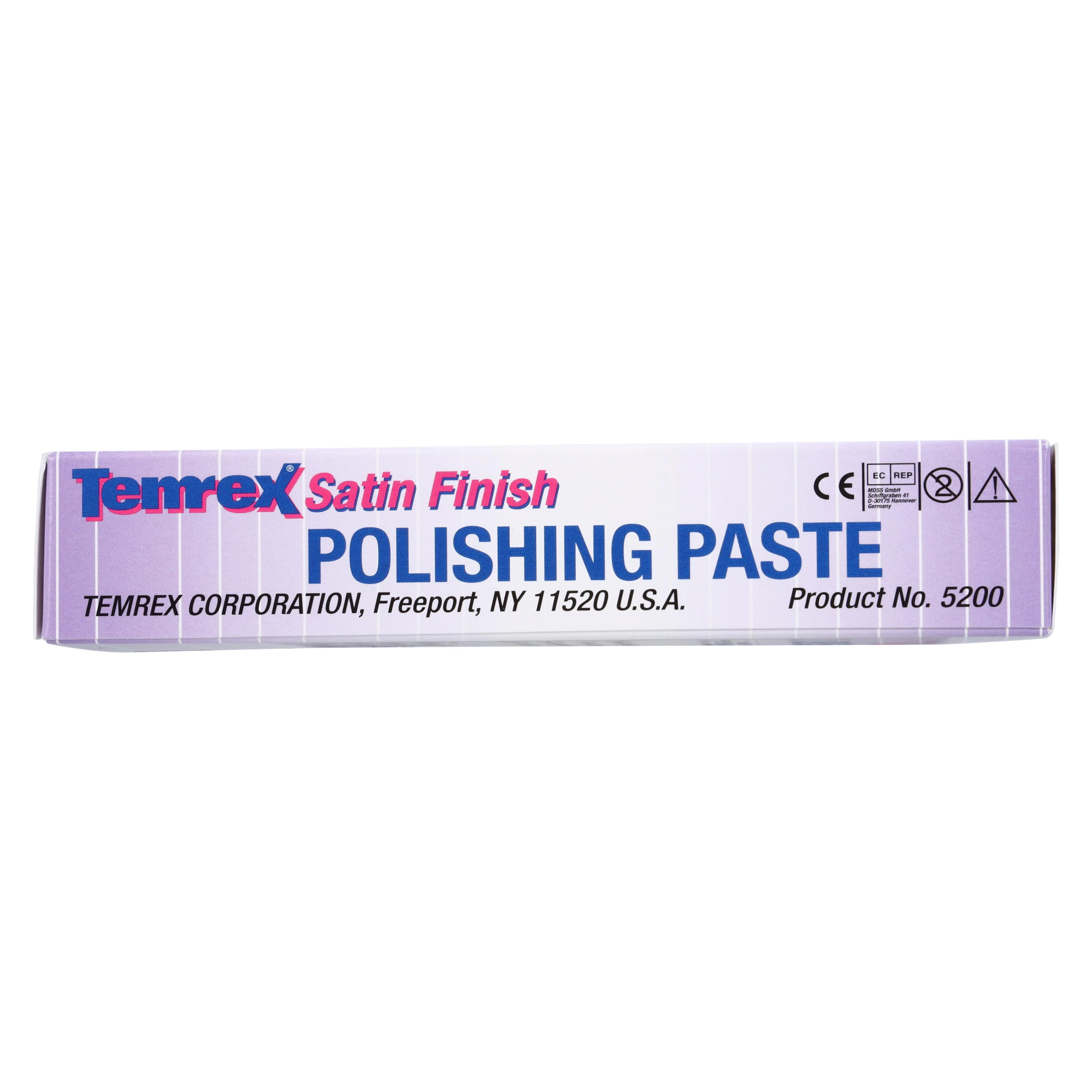 Temrex Satin Finish Polishing Paste for Composites, 4 g Syringe, 5/Pkg, 5200 thumbnail 6