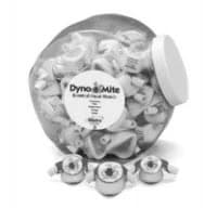 Matrx DynoMite Single-Use Nasal Hood, Large, Assorted Scents, Latex-Free, 24/Box - Matrx DynoMite Single-Use Nasal Hood Assorted Large Canister of 24 - Image 1