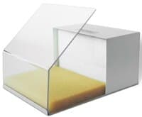 Integral Systems Dust Workstation, 8.5"W x 13"L x 6.5"H, 1 Each - Dust Workstation - Image 1