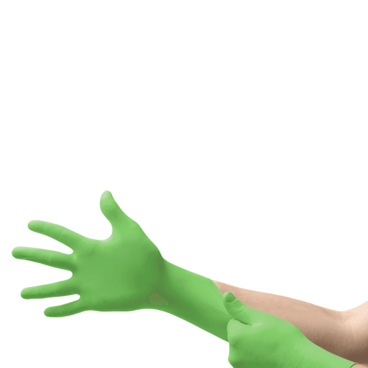 Microflex NeoSoft Neoprene Exam Gloves, Powder Free, Non-Sterile, Small, Light Green, 100/Box, 73837070 thumbnail 2