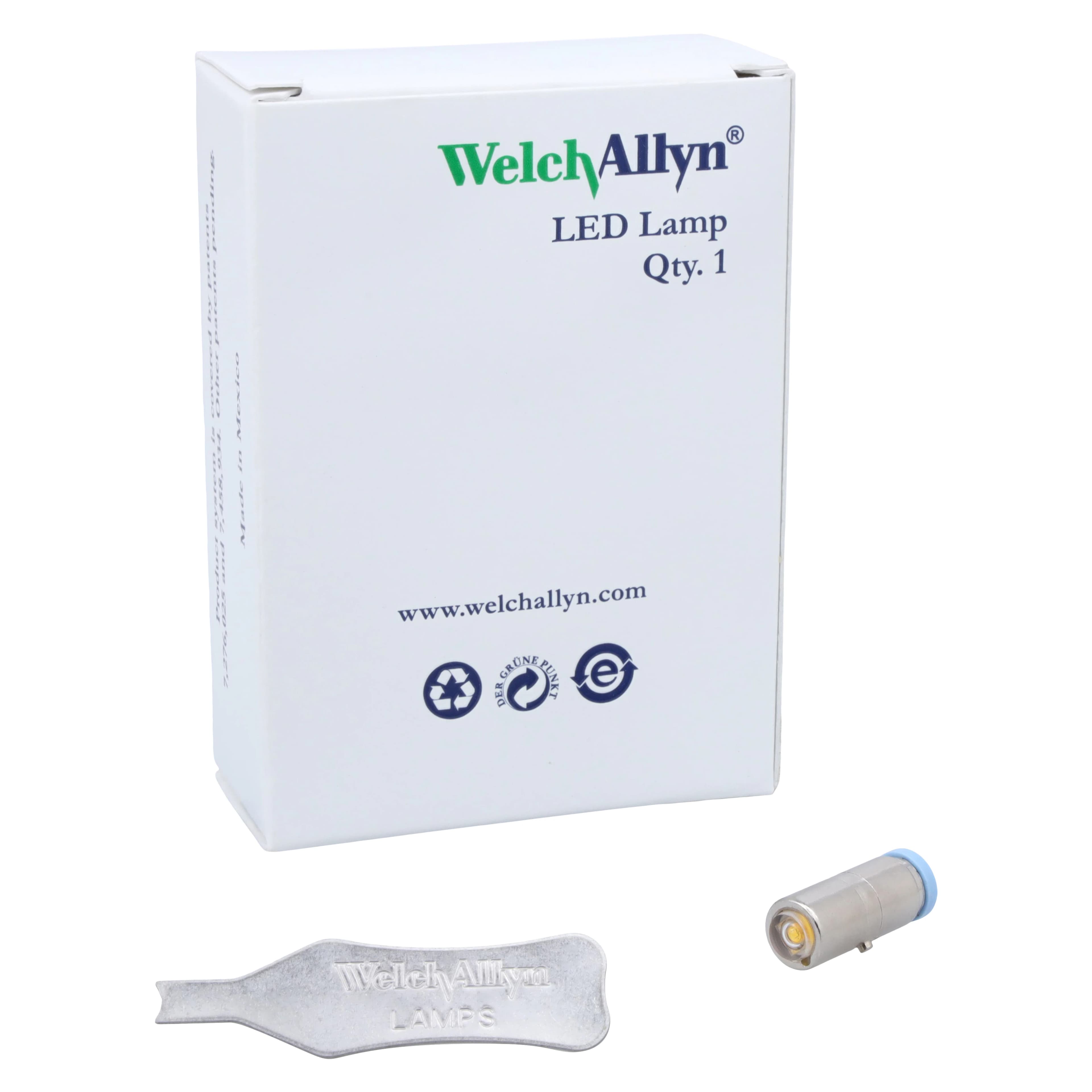 Welch Allyn LED Lamp Upgrade Kit, 3.5V, for Ophthalmoscope thumbnail 2
