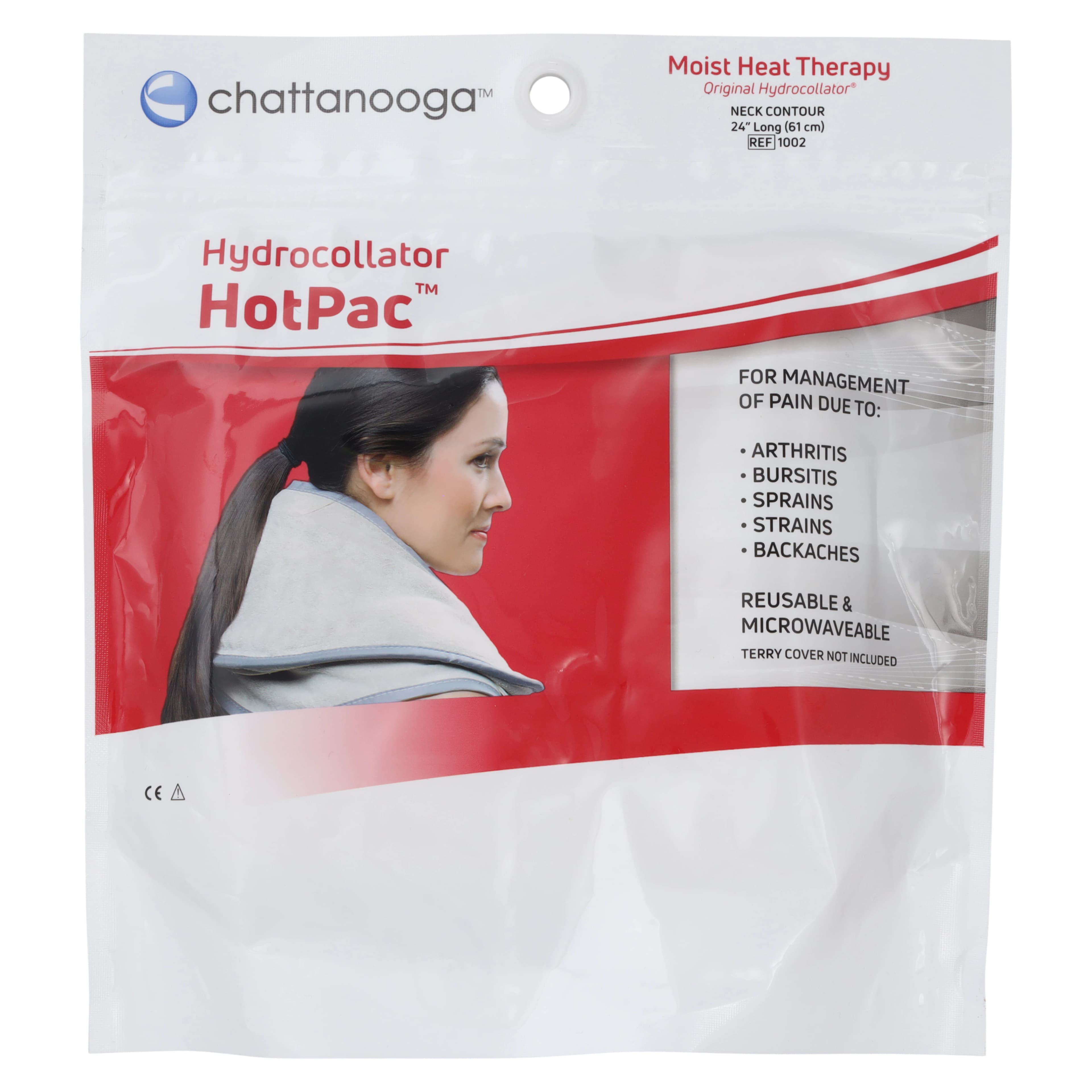Chattanooga Hydrocollator HotPac Moist Heat Pack, Neck, 24" thumbnail 4
