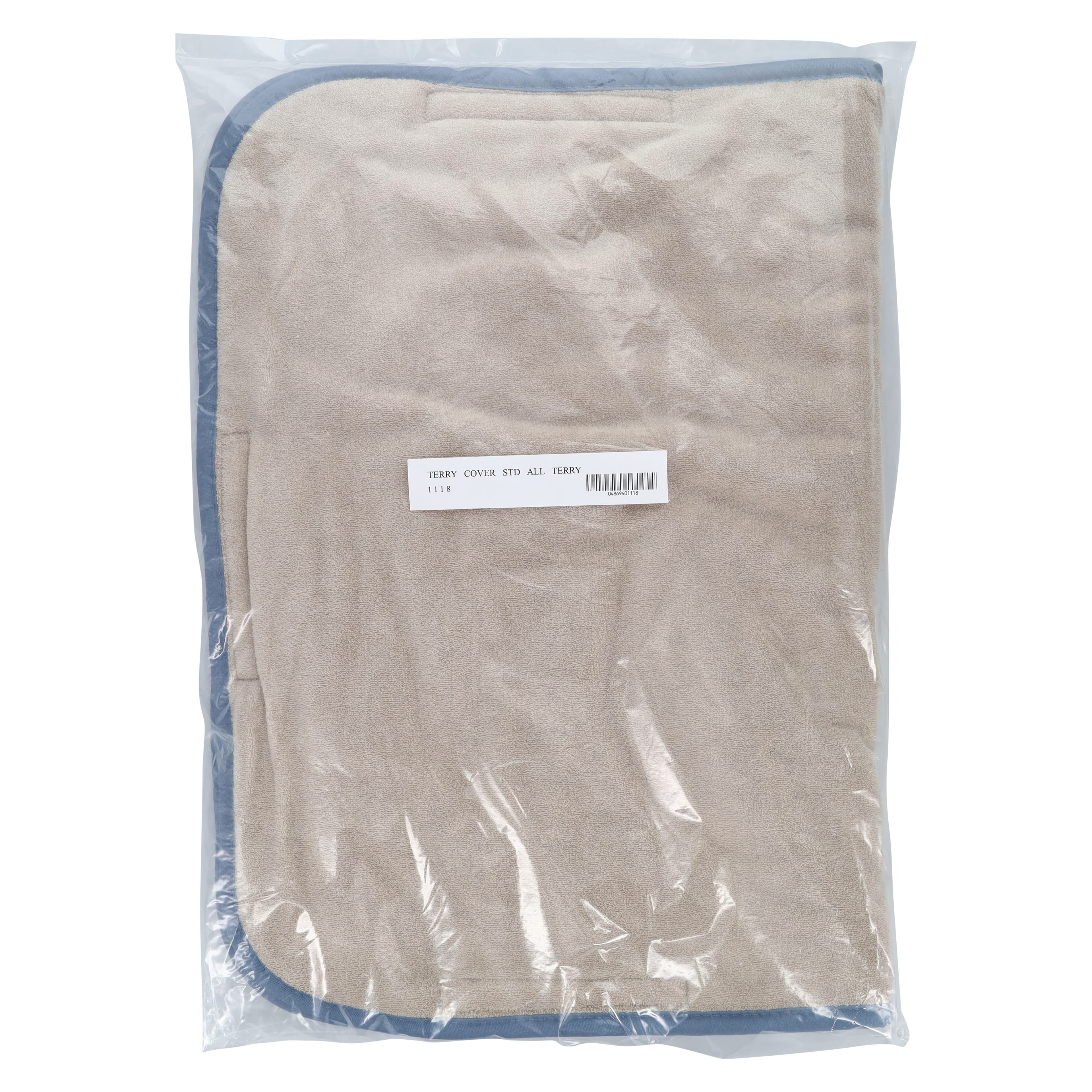 Chattanooga Hydrocollator Terry Cover, 19" x 27", Grey, Standard thumbnail 4
