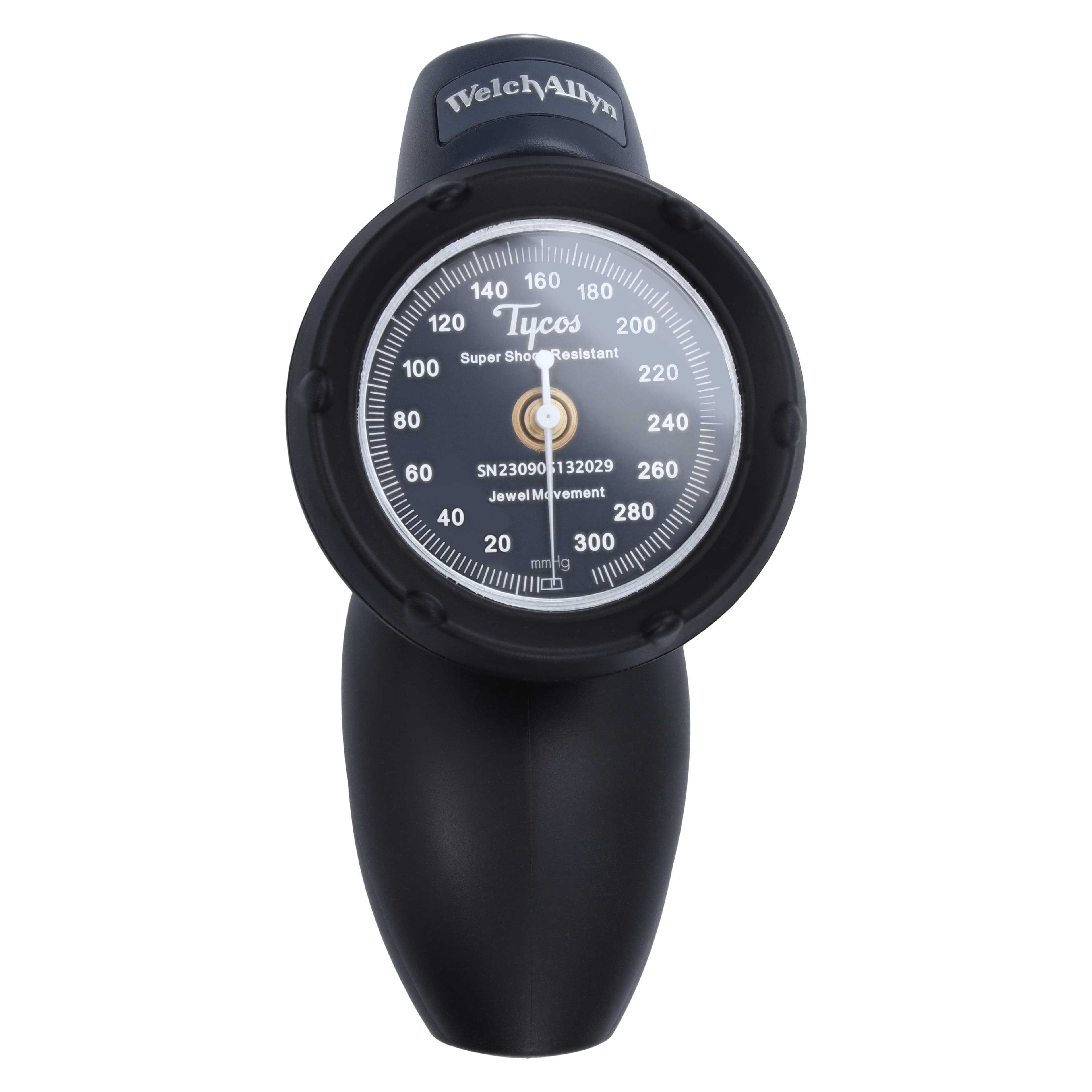 Welch Allyn DuraShock Platinum Series Aneroid Sphygmomanometer, Size 11 Adult, Black/Gray, Latex-Free thumbnail 3