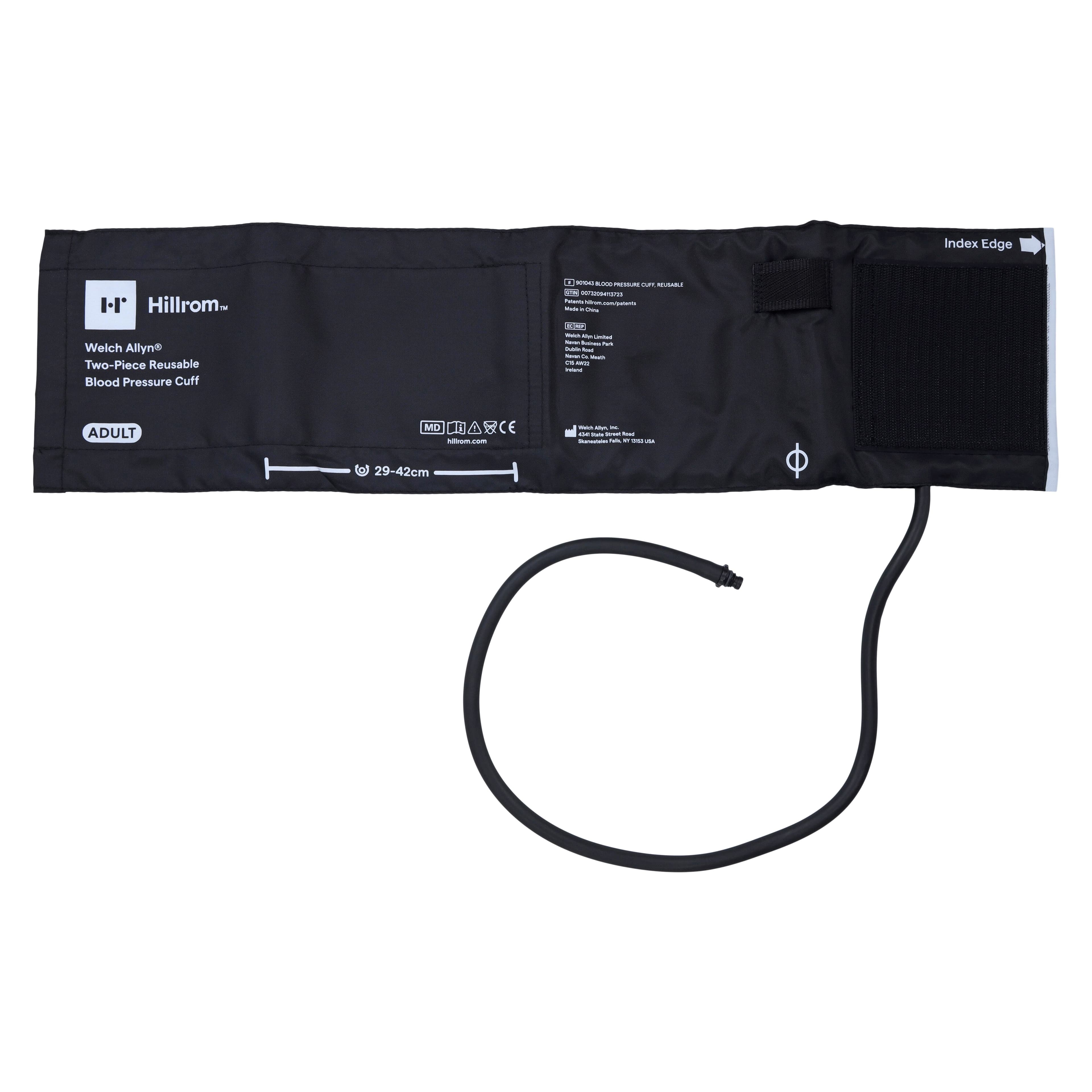 Welch Allyn DuraShock Platinum Series Aneroid Sphygmomanometer, Size 11 Adult, Black/Gray, Latex-Free thumbnail 4